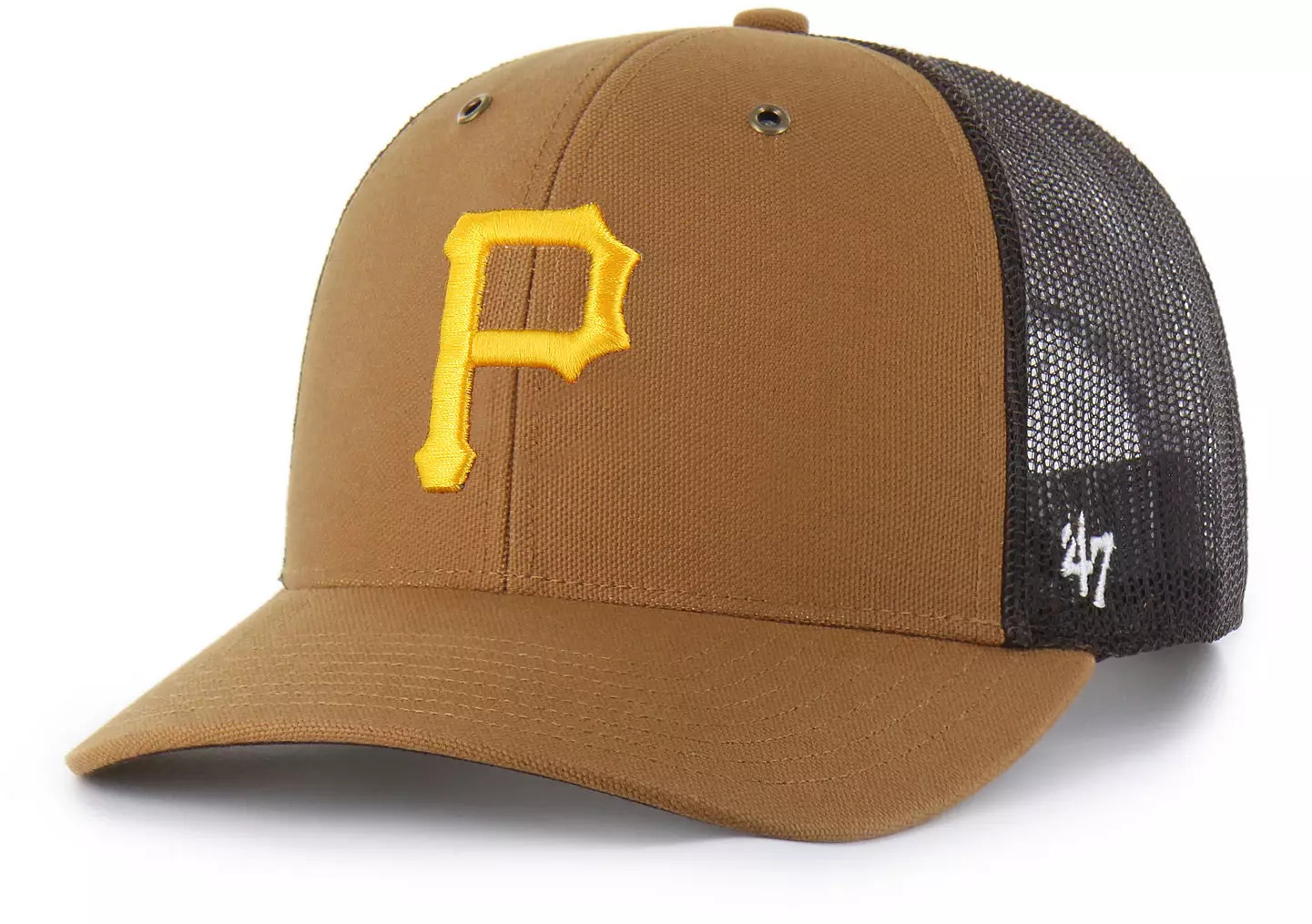Carhartt x '47 Adult Pittsburgh Pirates Brown Adjustable Trucker Hat | DICK'S Sporting Goods
