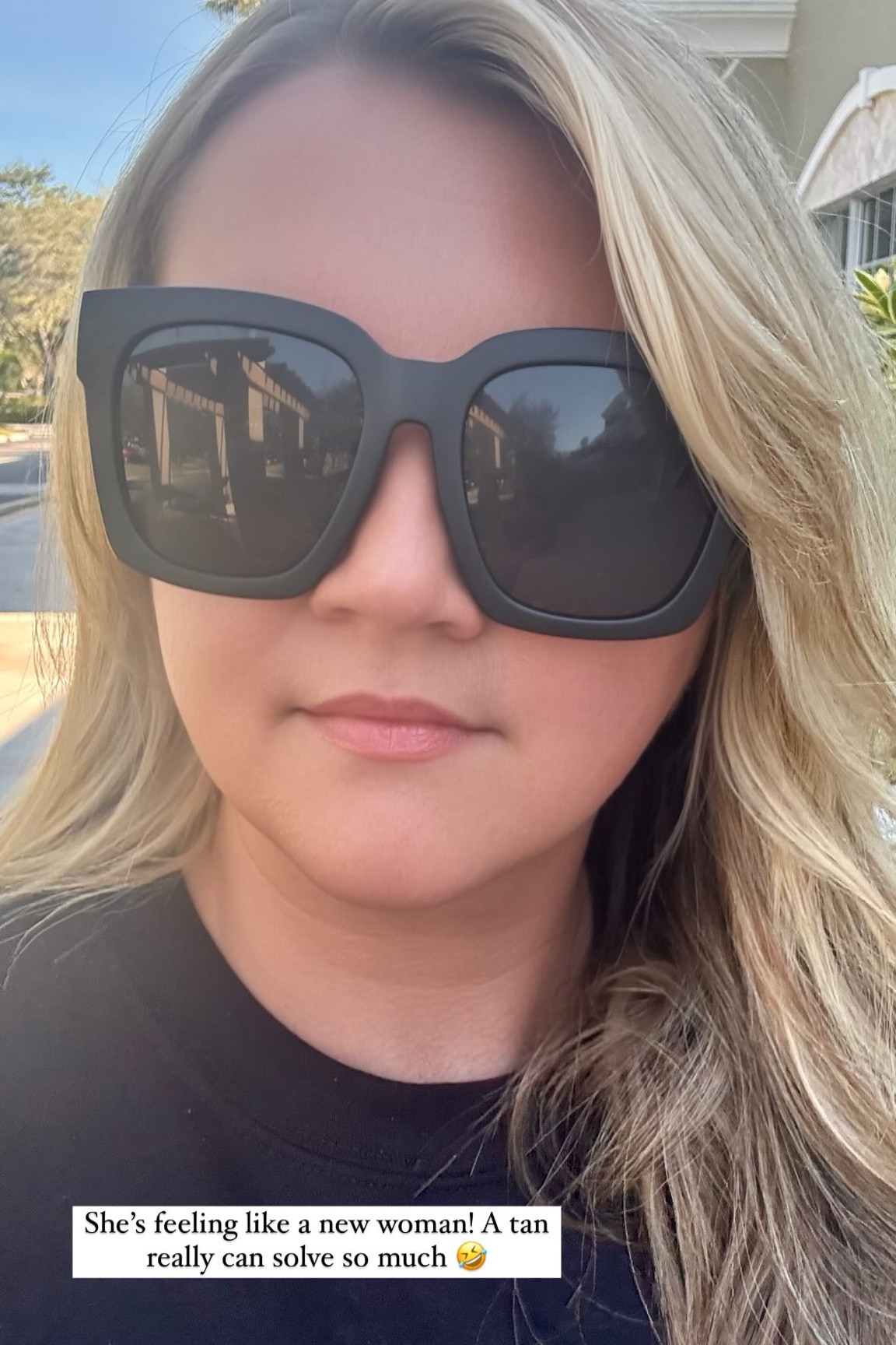 She’s feeling like a new woman! A tan really can solve so much 🤣

#LTKFindsUnder50