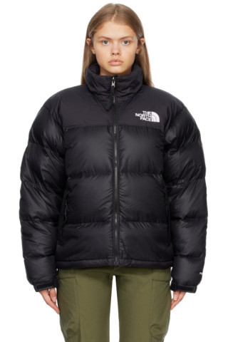 Black 1996 Retro Nuptse Down Jacket | SSENSE