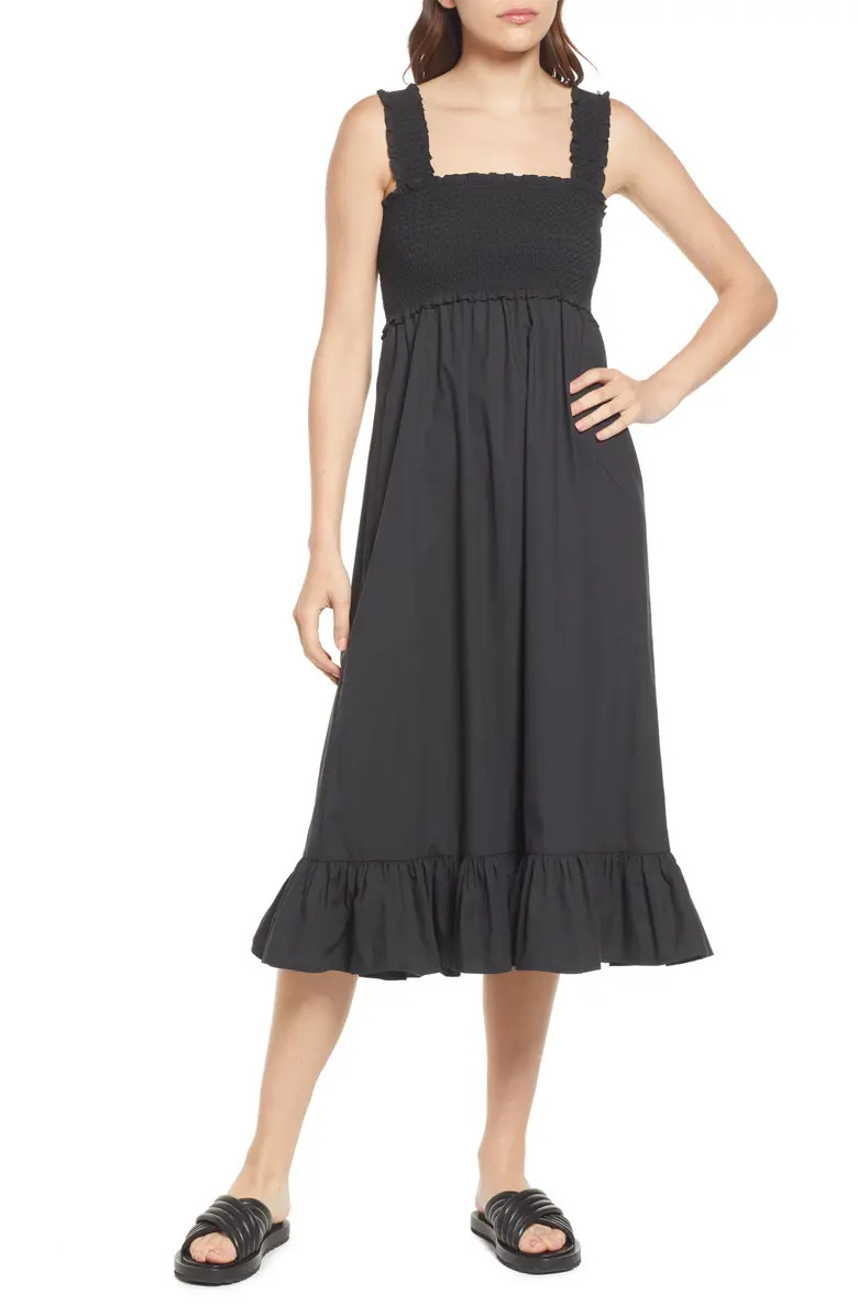 Rumi Smocked Sleeveless Dress | Nordstrom