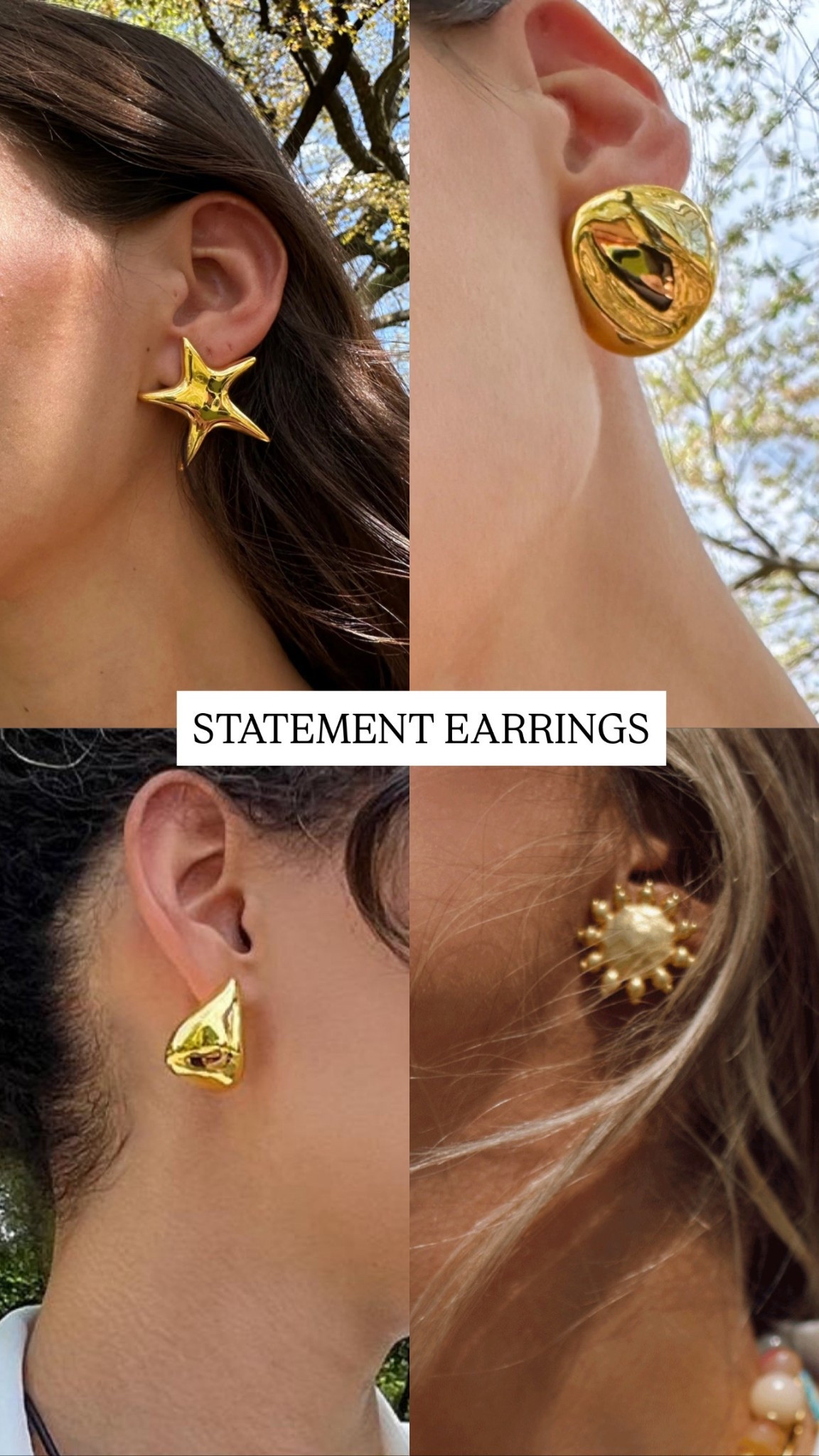 SEQUIN JEWELRY Statement Earrings 

BIGGEST Sale of the year!!

25% OFF orders $100+ with code: SHINE25
30% OFF orders $200+ with code: SHINE30
35% OFF orders $350+ with code: SHINE35

stocking stuffer | gift idea | gold jewelry | statement earring | gifts for her | Black Friday | cyber Monday 


#LTKHoliday #LTKGiftGuide #LTKSaleAlert