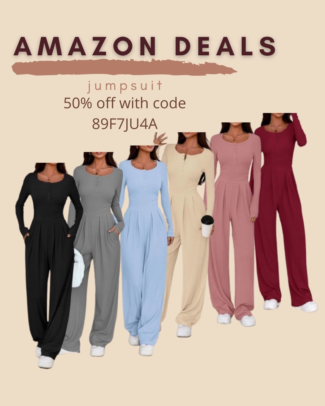 $13 ends 4/27

Amazon fashion
Amazon deals
Jumpsuit
Loungewear
Comfy outfit


#LTKSaleAlert