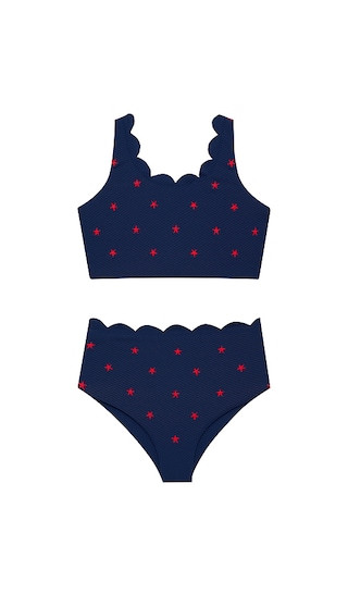 Little Madison And Bea Swim Set in Star Spangled Seas | Revolve Clothing (Global)