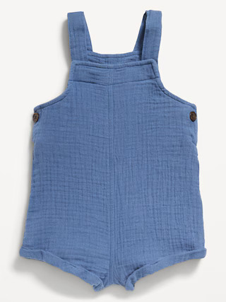Printed Sleeveless One-Piece Romper for Baby | Old Navy | Old Navy (US)