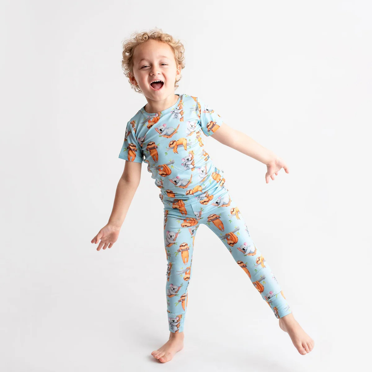 Serial Chiller Two-Piece Pajama Set - Short Sleeves - FINAL SALE | Bums & Roses