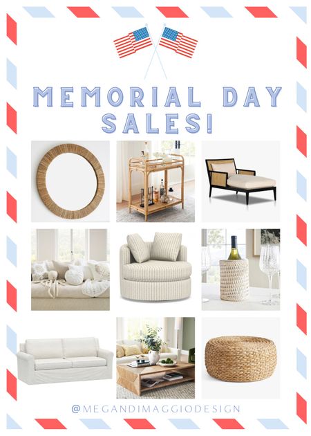 More Memorial Day sale finds from Pottery Barn!! Including these woven coffee tables, this roll arm slipcovered sofa and this swivel accent chair! More picks linked 🤍

#LTKsalealert #LTKhome #LTKunder100