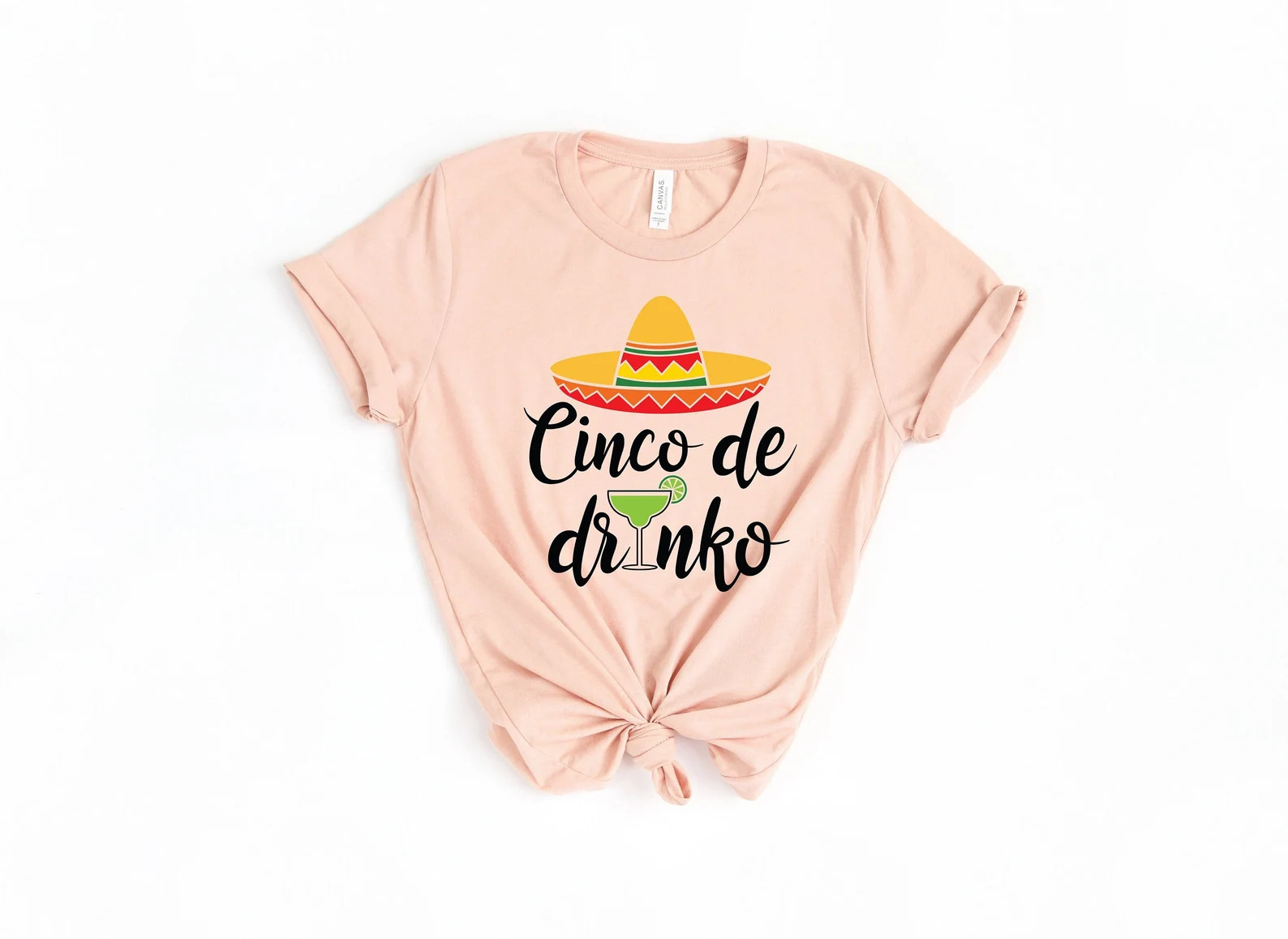 Cinco De Drinko Shirt Sombrero Shirt Cinco De Mayo Shirt | Etsy | Etsy (US)