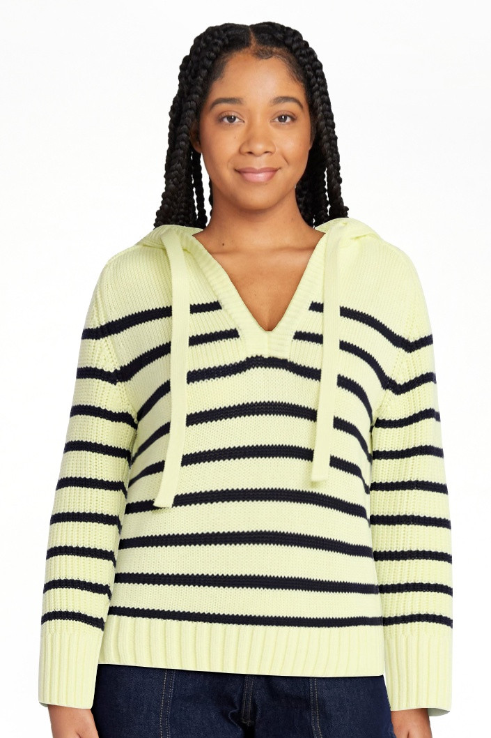 Free Assembly Women's Cotton Hoodie Sweater with Long Sleeves, Sizes XS-XXL | Walmart (US)