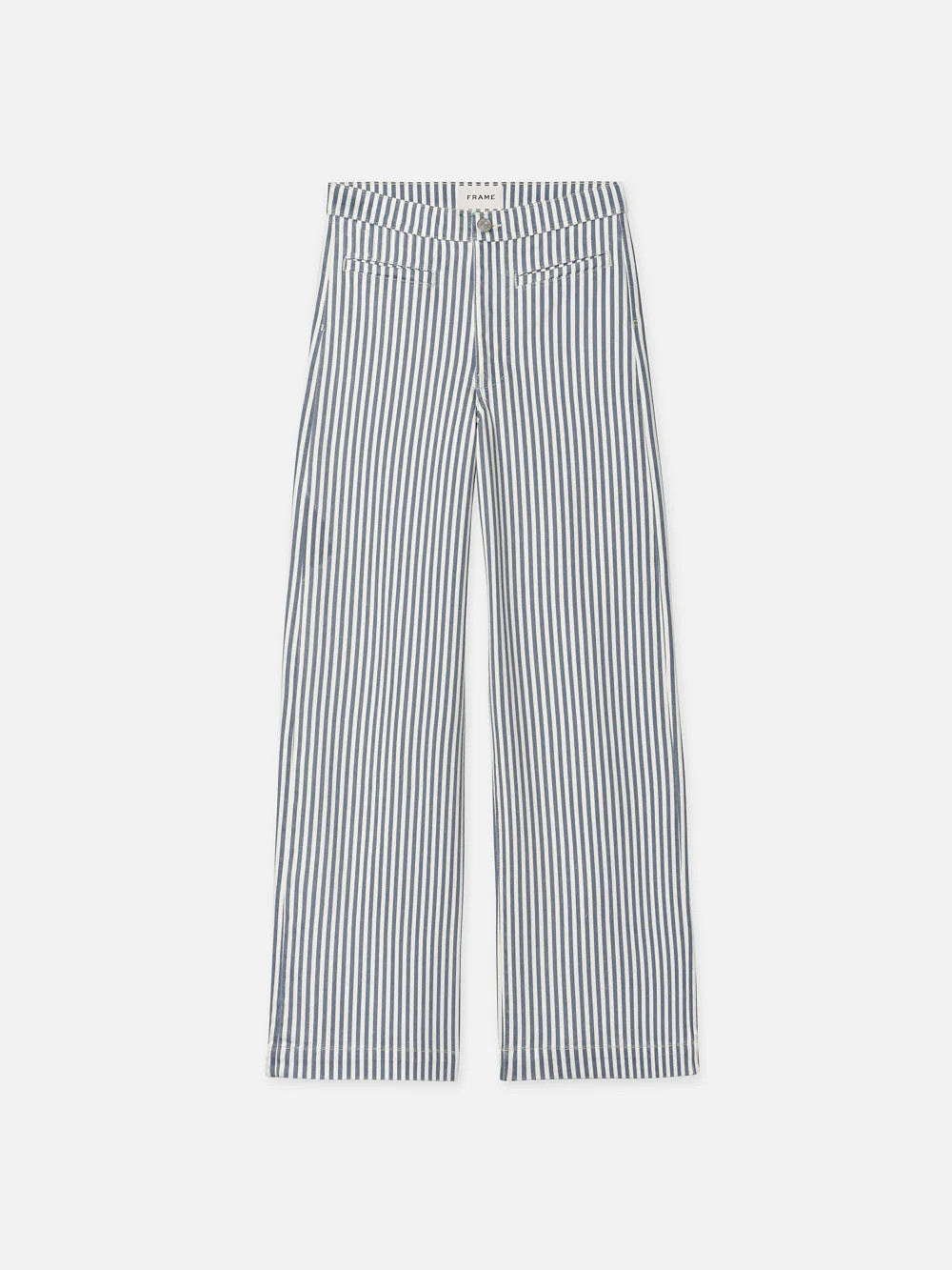 Tailored Trouser  in  Seaport Stripe | Frame Denim