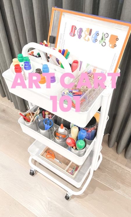 Art cart essentials! I love to have this ready for the kids, here are some items I use for the cart. 

Art cart 
Home finds 
Kids play 
Organization 

#LTKhome #LTKfamily #LTKkids