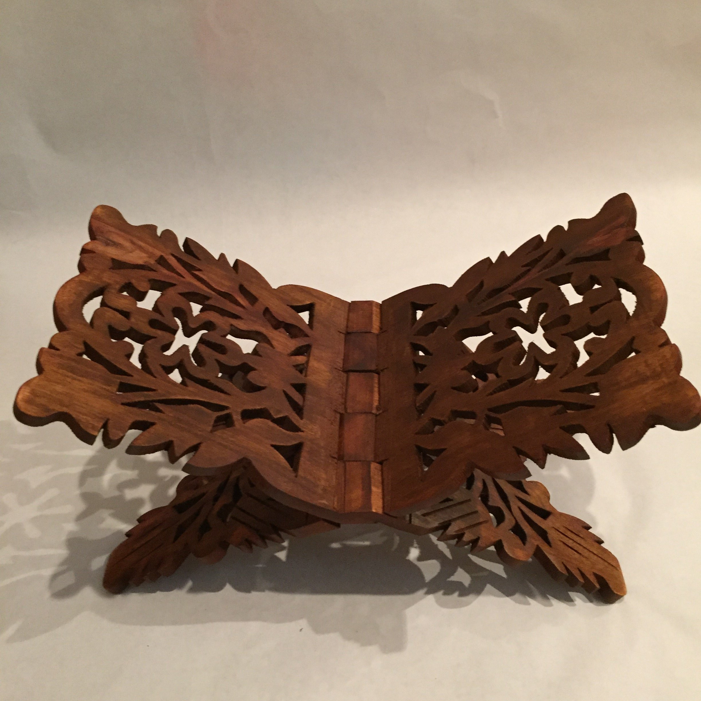 Prayer Book Holder Stand Unique Holidays Gift Rihal Rehal Rail Wooden Carved Gift 15.5"x7" | Amazon (US)