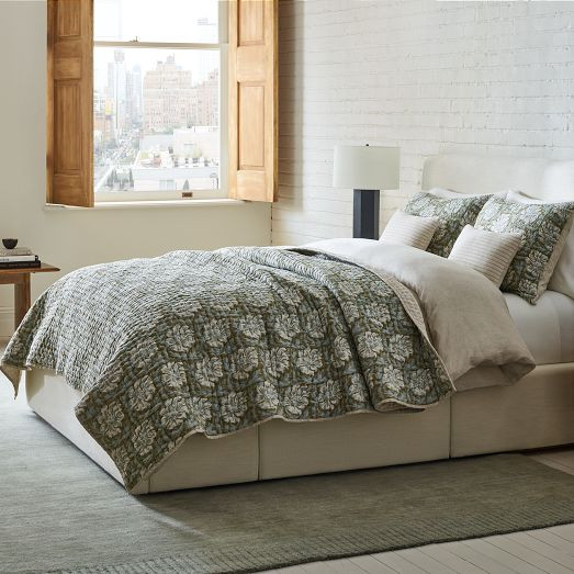 Lennon Floral Reversible Quilt & Shams | West Elm (US)