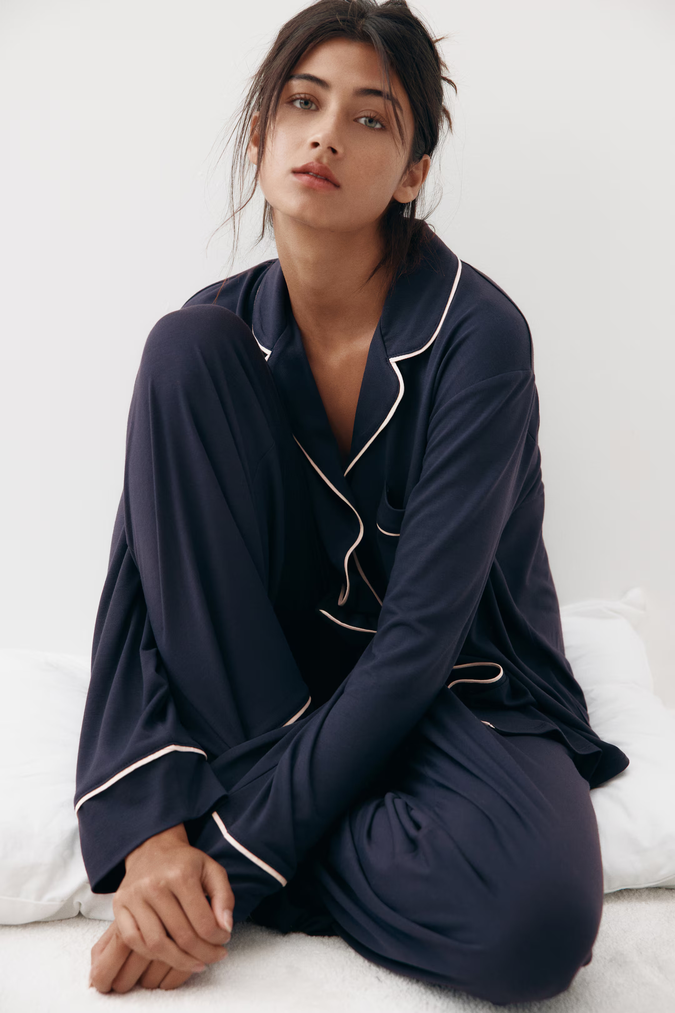 Viscose-Blend Pajamas | H&M (US + CA)