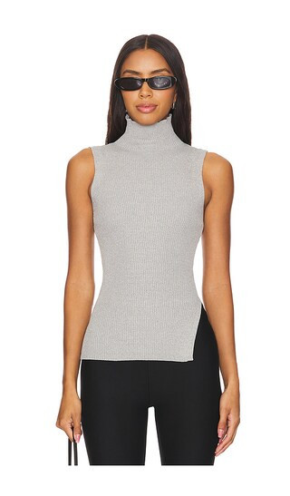 ALL THE WAYS Nedula Top in Grey. - size L | Revolve Clothing (Global)