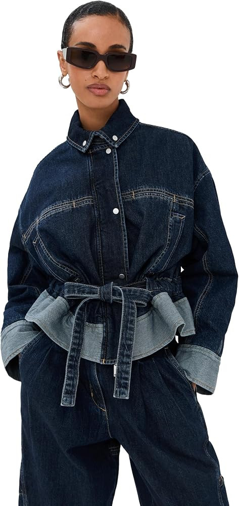 3.1 Phillip Lim Women's Boxy Jacket with Waist Ties | Amazon (US)