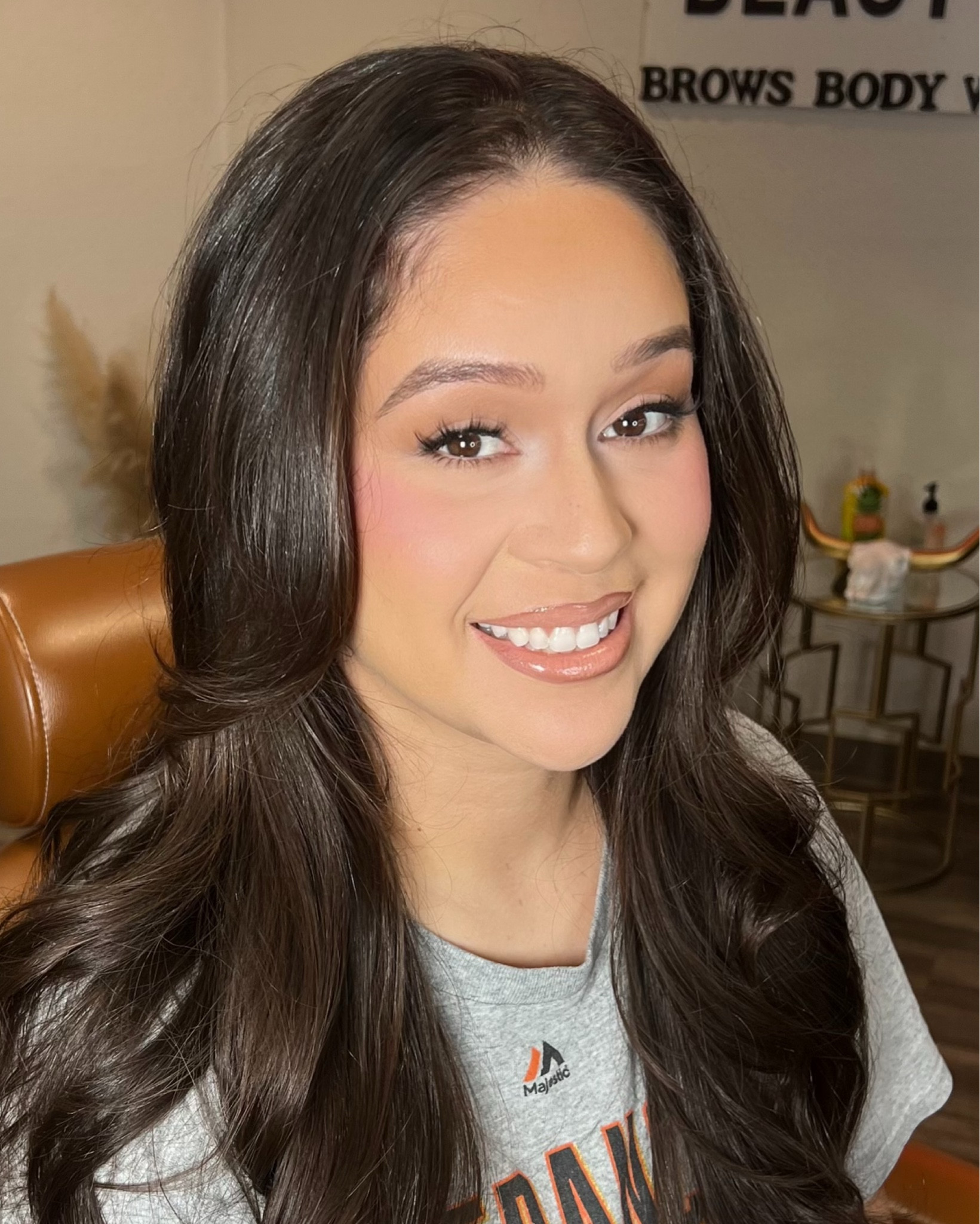 Soft matte glam with the perfect pop of pink to the cheeks! Absolutely loved creating this look! The lashes also provided the perfect amount of flare to the look. Definitely recommend trying these lashes out from House of Lashes!

#LTKBeauty