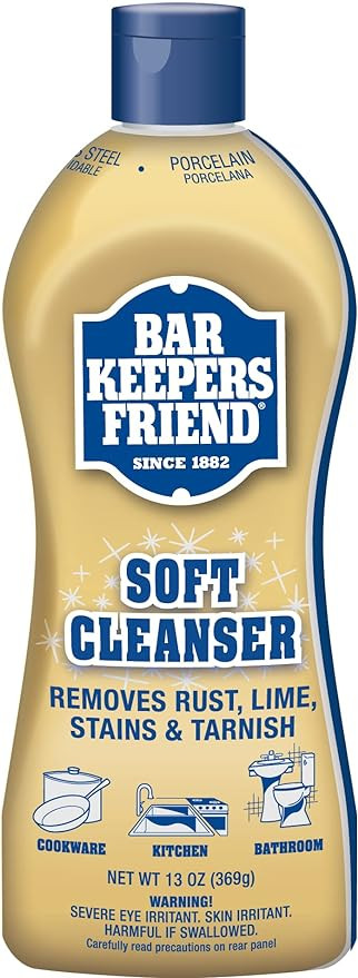 Bar Keepers Friend Soft Cleanser - 13oz | Amazon (US)