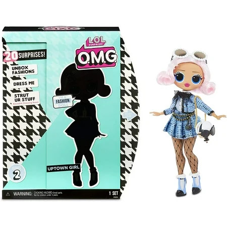 L.O.L. Surprise! O.M.G. 2.8-Uptown Girl Fashion Doll - VERY RARE LOL Surprise OMG Doll | Walmart (US)