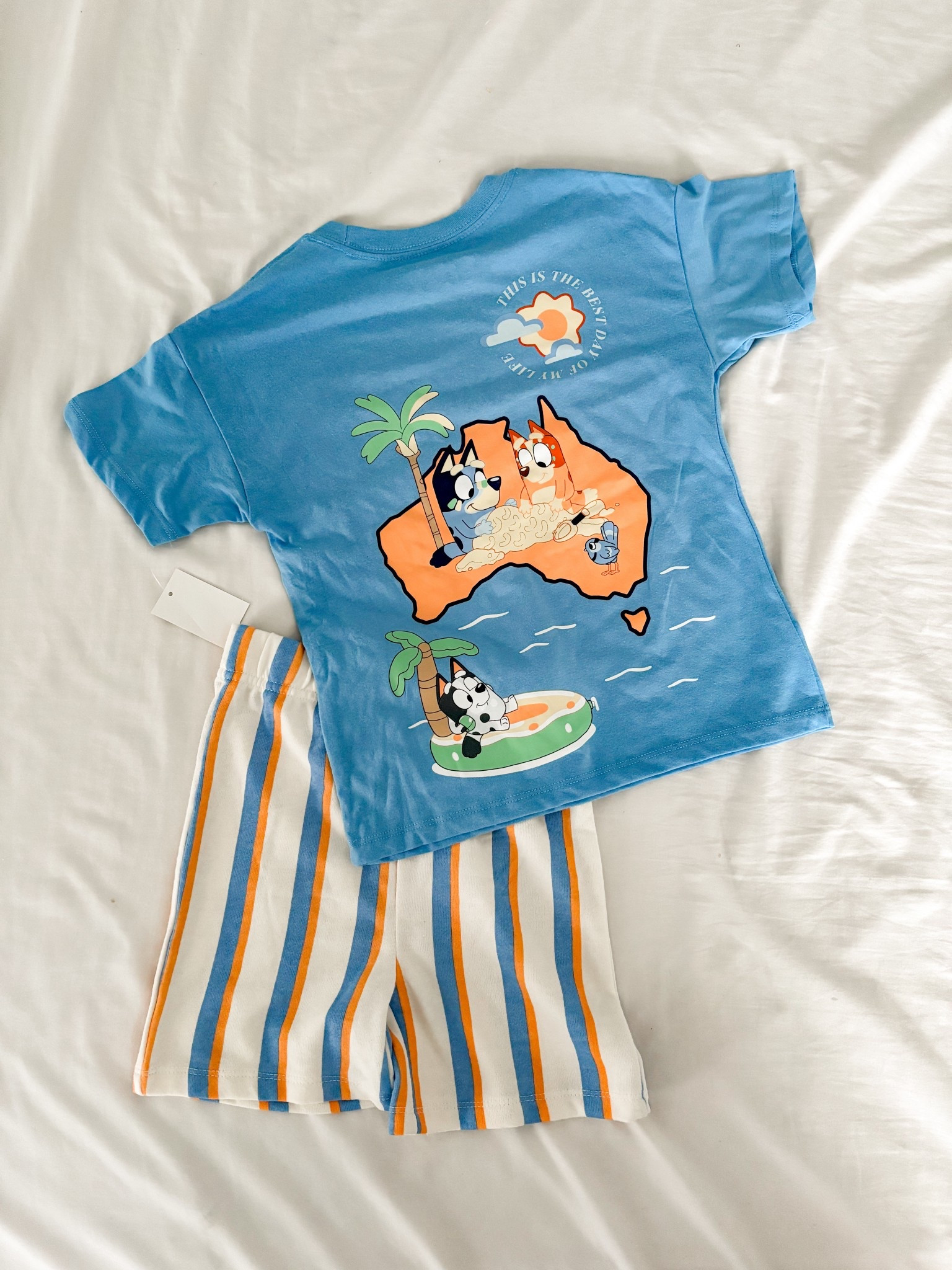 The cutest bluey set for this spring and summer!
.
Disney world outfits, bluey outfit, Disneyland outfit, animal kingdom outfit, target finds, boys spring clothes, boys summer clothes, toddler summer clothes, toddler boy clothes, dcl, Disney cruise outfit, Disney wish, Disney destiny, Disney boys clothes, Disney vacation, Disney essentials, Disney world must haves @Target 

#LTKBaby #LTKTravel #LTKKids