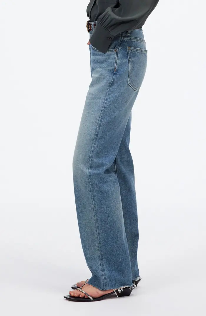 Madewell The Dean Airy Easy Straight Leg Jeans | Nordstrom | Nordstrom