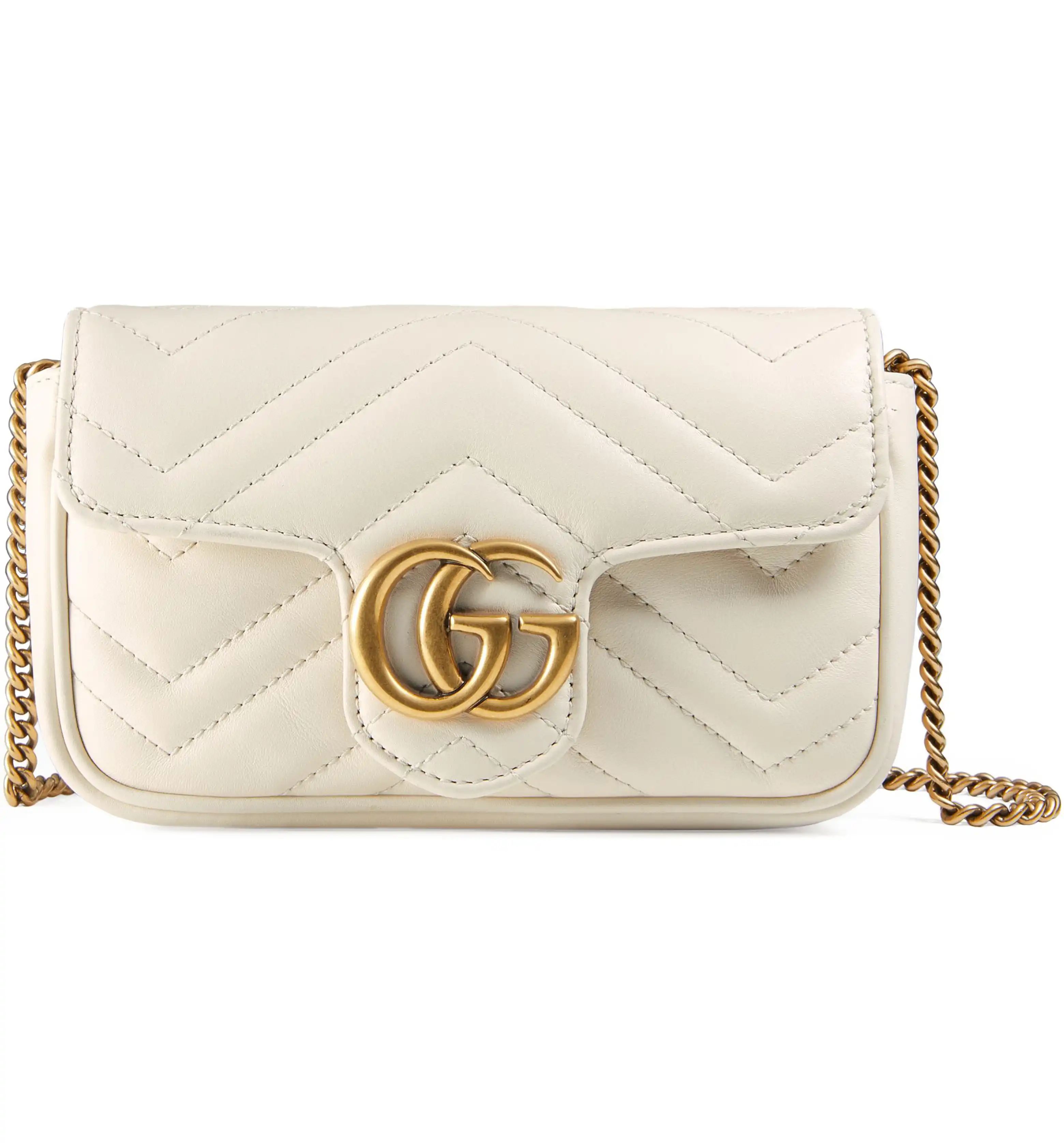 Gucci Supermini GG Marmont 2.0 Matelassé Leather Shoulder Bag | Nordstrom | Nordstrom