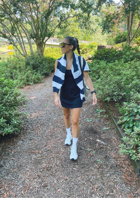 walking outfit around the botanical gardens. love these sneaks, tote, this affordable tennis dress from
amazon - so many good things. 🤌🏼