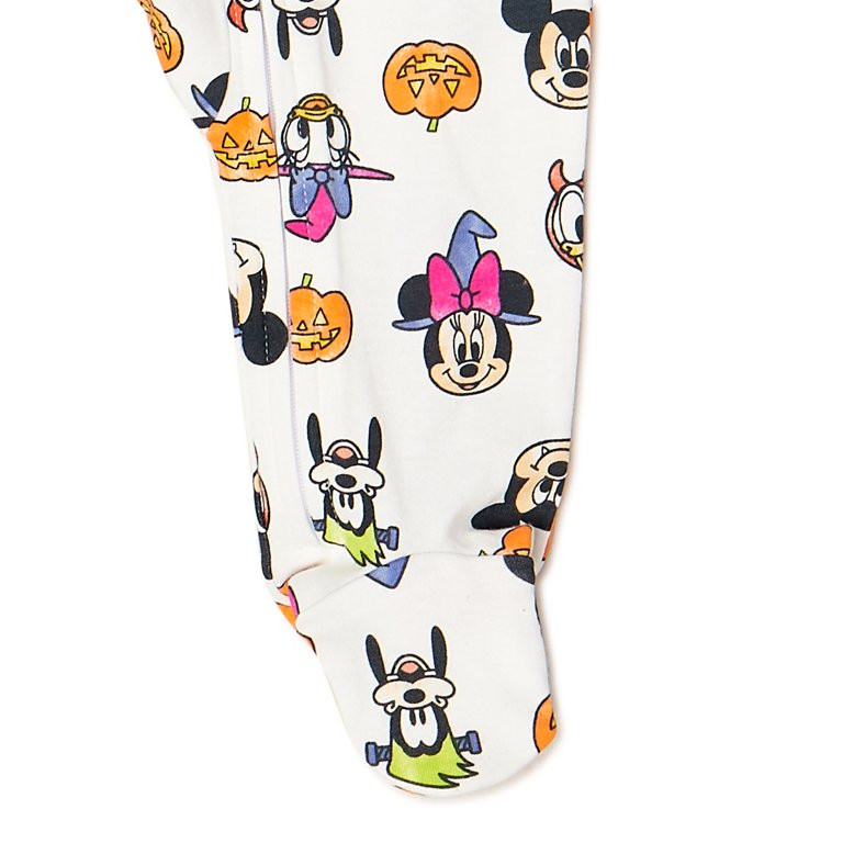Mickey Mouse Halloween Baby Boy and Girl Unisex Blanket Sleeper, Sizes 0-9M | Walmart (US)
