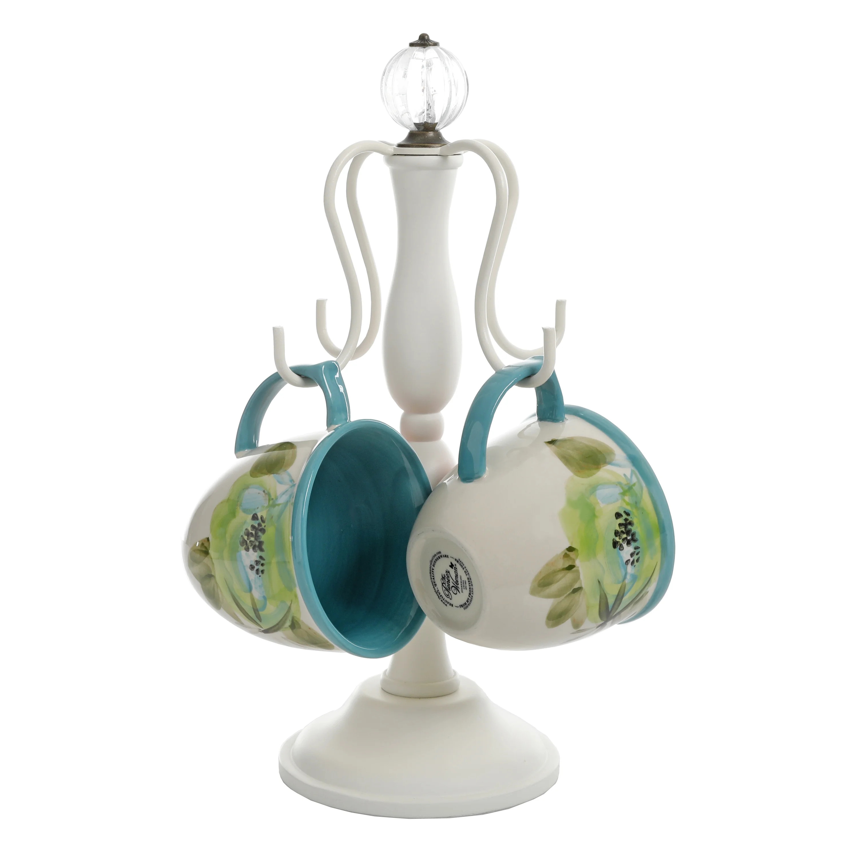 The Pioneer Woman Chandelier Mug Tree, Linen - Walmart.com | Walmart (US)
