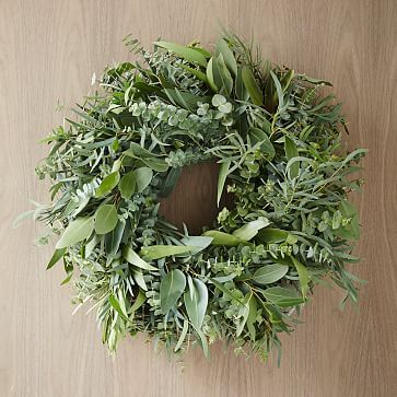 Mixed Eucalyptus Wreath | West Elm (US)