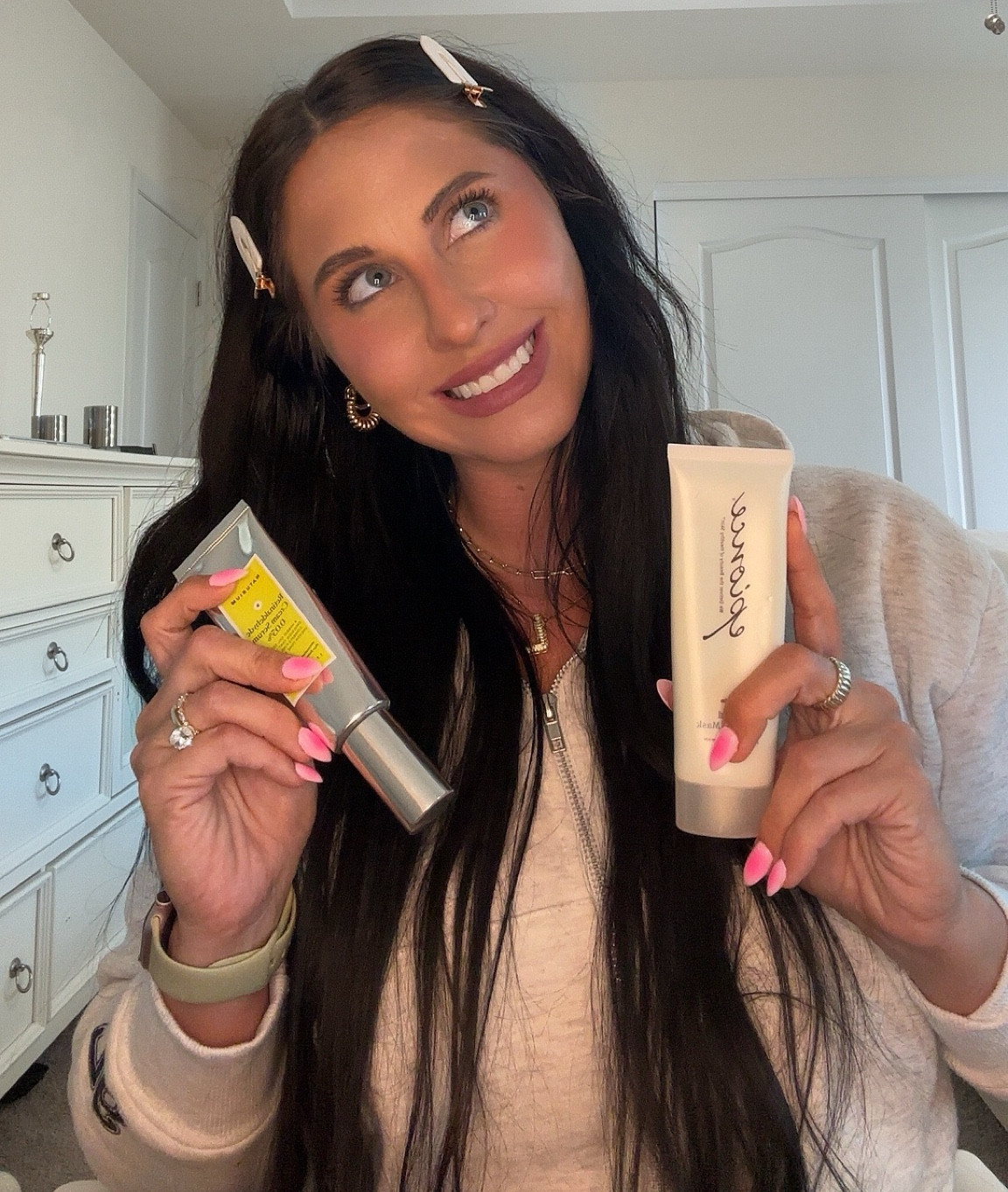Remember less is more besties! You dont need multiple skincare steps and products to see results. I credit these products & never missing a night of washing my face to not having wrinkles or needing botox. Also sleep is so so important for your physical & mental health. Take care of your body, what you put in it & on it matters  ✨🫧🧼🫶🩵

#LTKBeauty