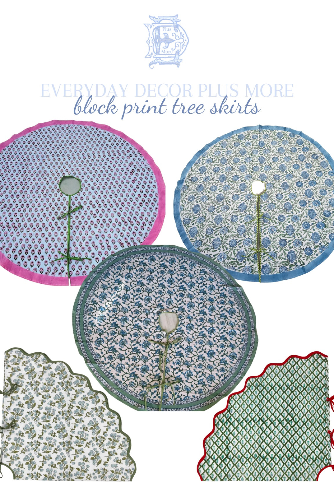 Block print tree skirts
Scalloped tree skirts
Block print scalloped tree skirts
Traditional tree skirt
Fun Christmas tree skirt
Block print Christmas tree skirt
Scalloped Christmas tree skirt
Grandmillennial Christmas skirt 
Grandmillennial Christmas tree skirt 

#LTKHoliday #LTKSeasonal #LTKhome