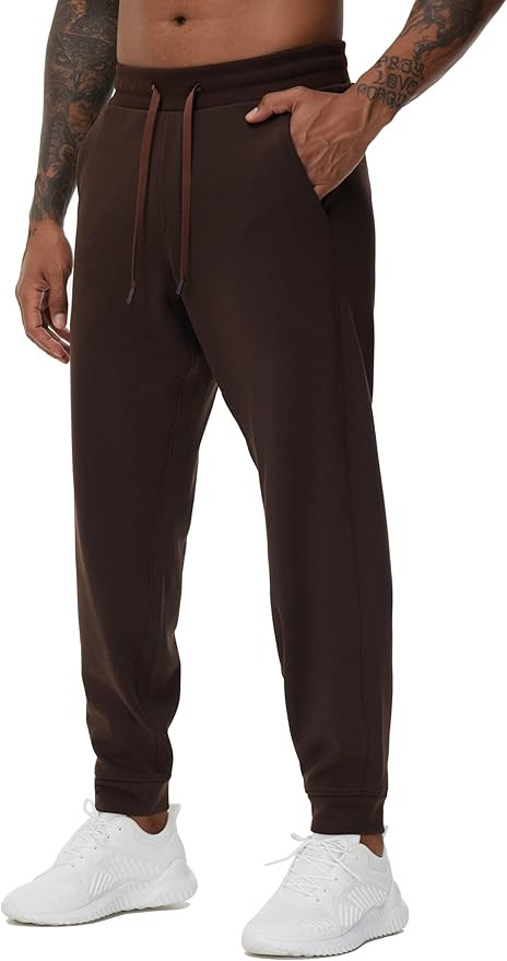 THE GYM PEOPLE Mens' Fleece Joggers Pants with Deep Pockets in Loose-fit Style | Amazon (US)