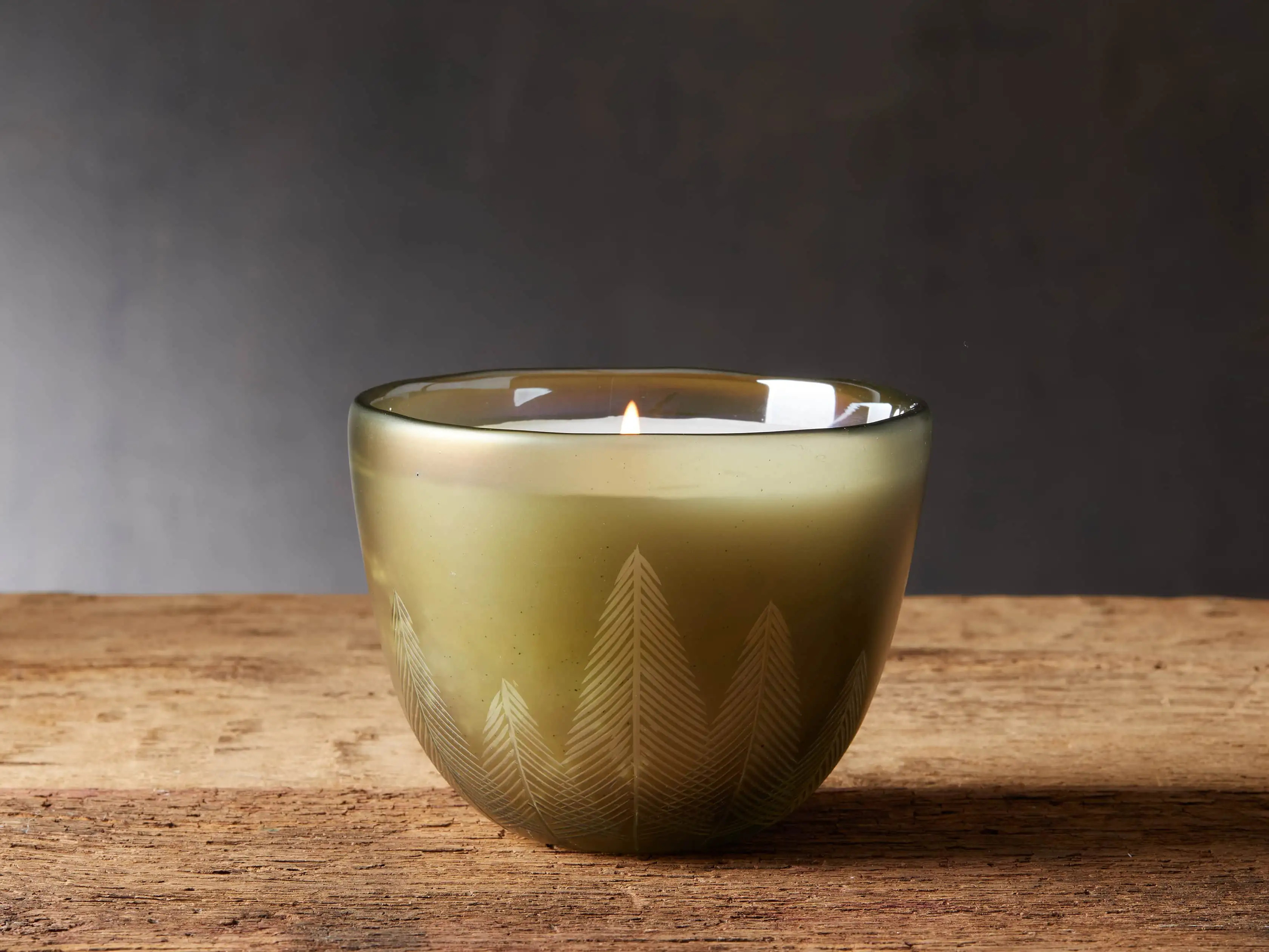 Northern Lights Candle in Fir Needles &amp; Balsam | Arhaus | Arhaus