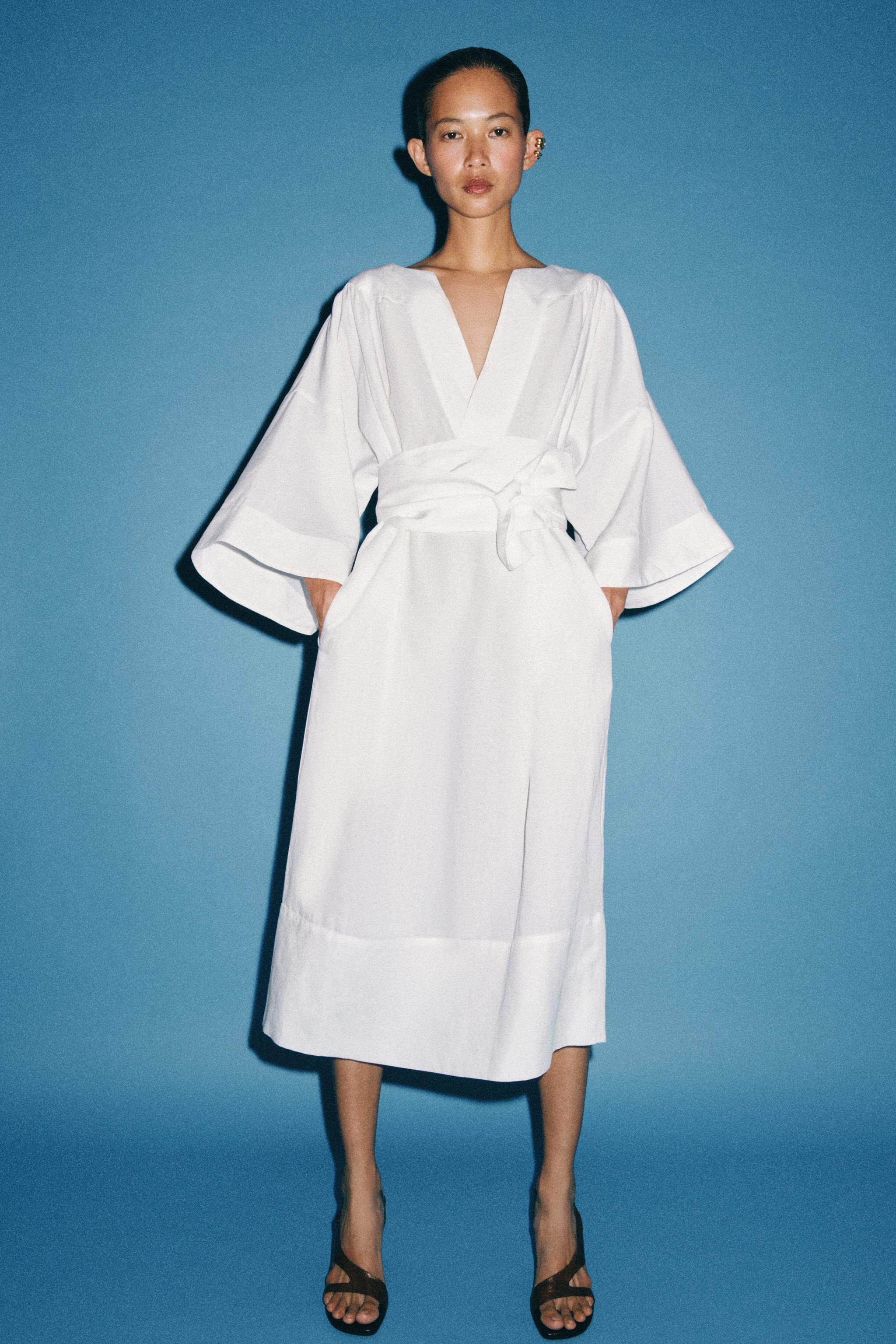 TUNIKAKLEID MIT G\u00dcRTEL ZW COLLECTION | Zara DE
