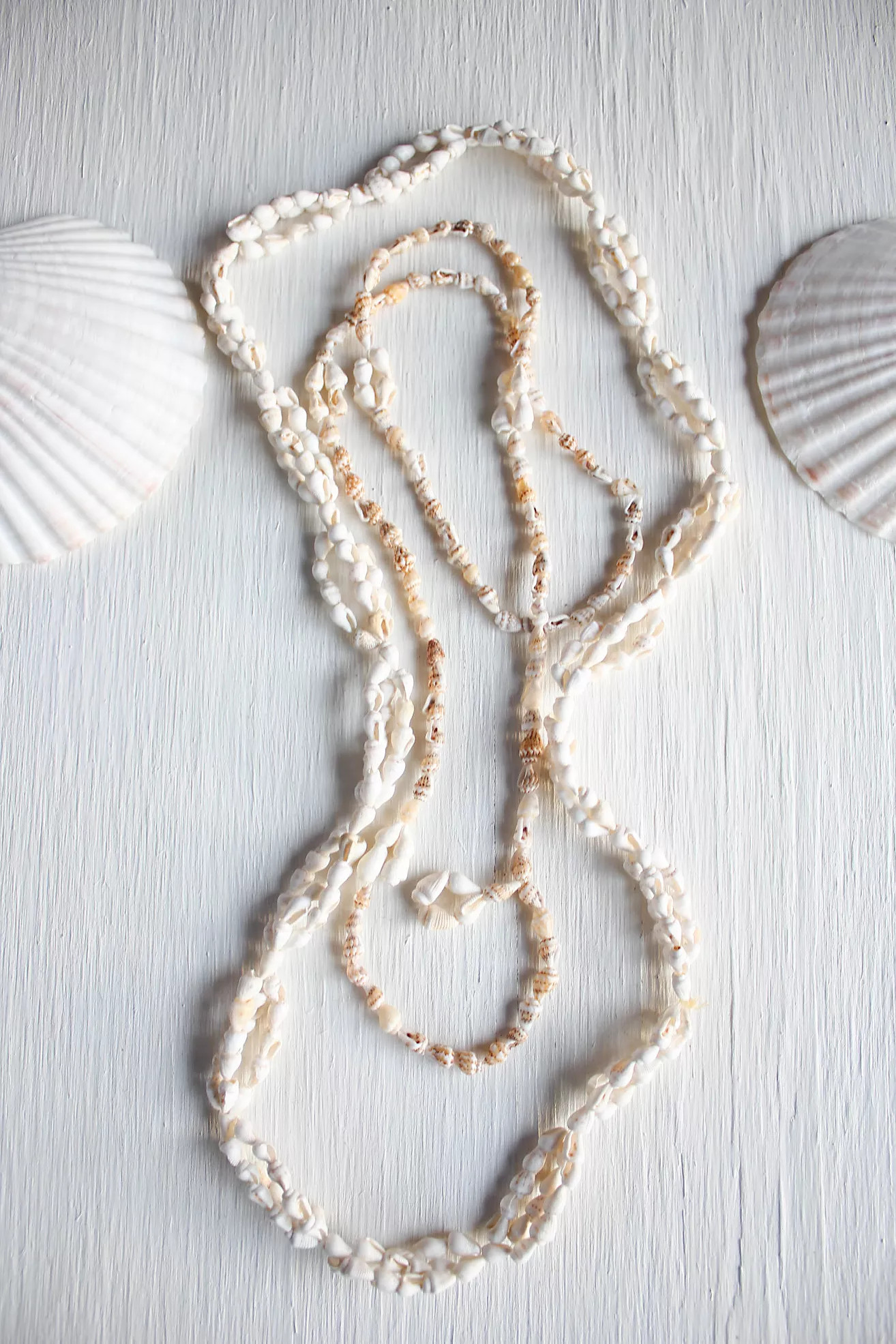 1970s Ocean Shell Beaded Necklace Selected By Moons + Junes Vintage | Free People (Global - UK&FR Excluded)