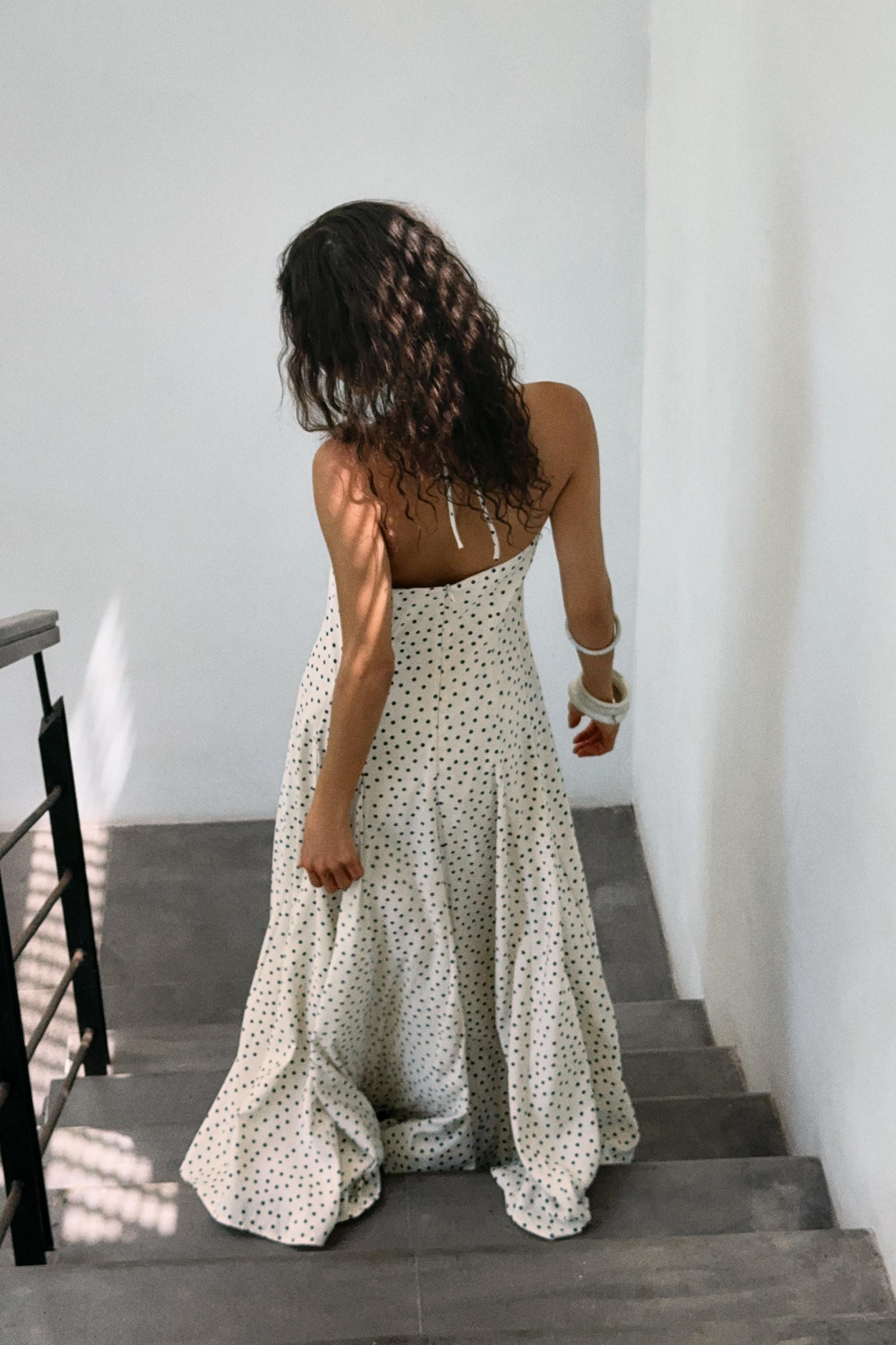 POLKA DOT MIDI DRESS | Zara Canada