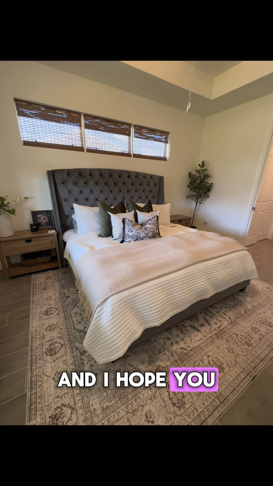 Bedroom decor , master bed decorations , cozy and earthy bedroom design . Loved how it turned out . 

#LTKSaleAlert #LTKStyleTip #LTKHome