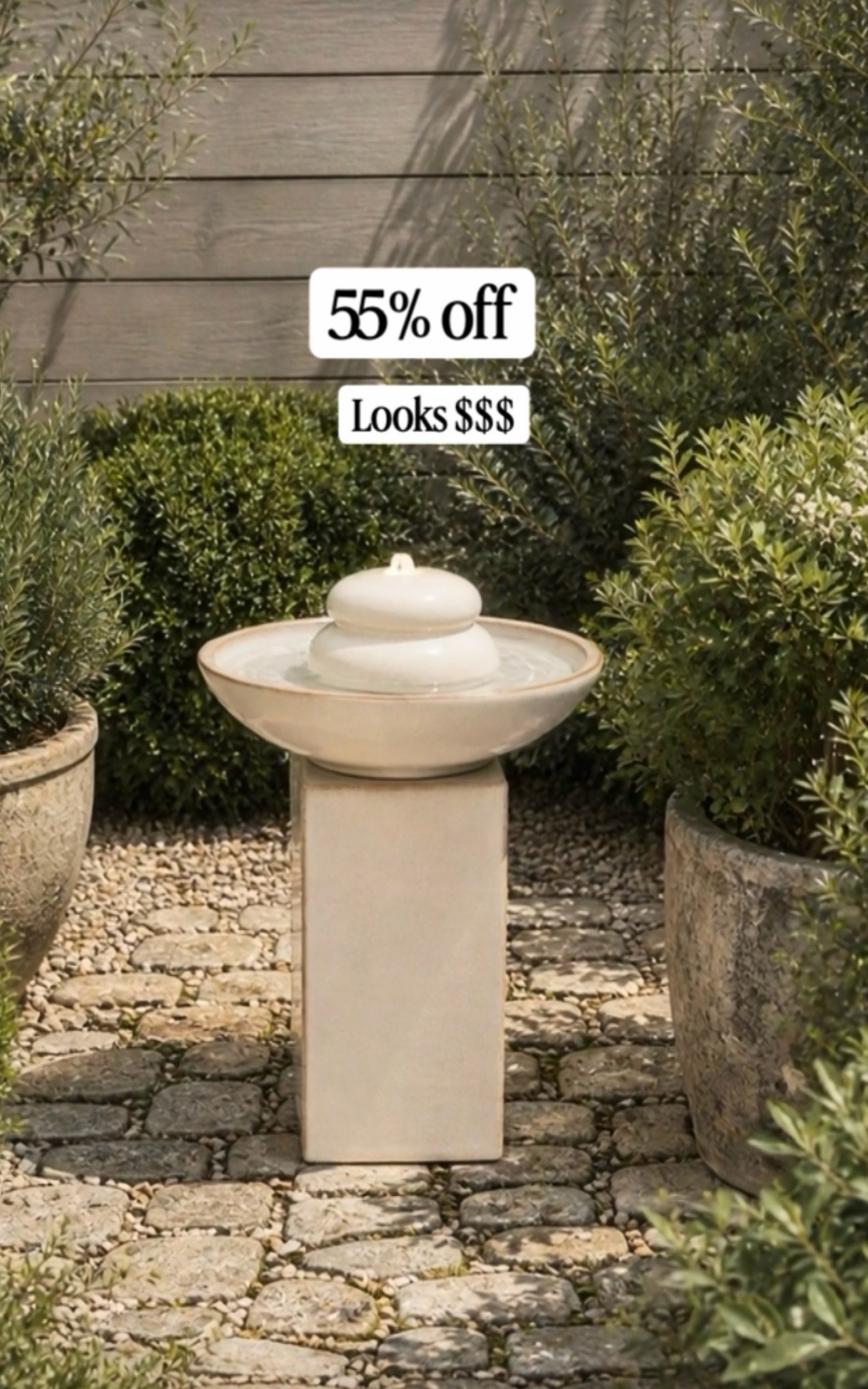 Incredible savings on this pretty fountain 55% off outdoor fountain, patio statement piece

#LTKHome