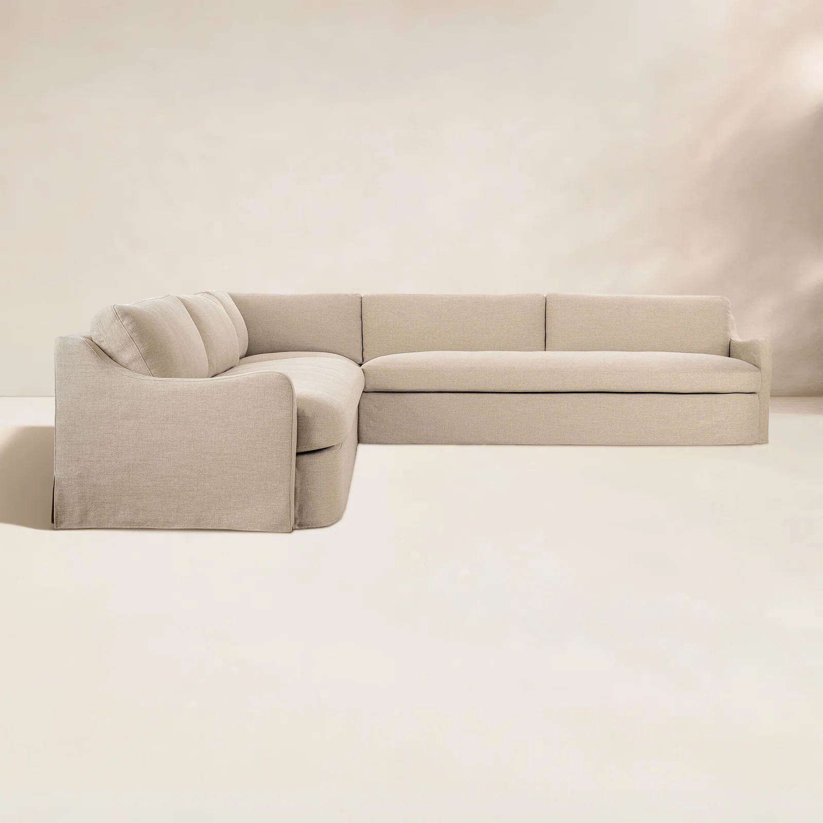 Aurelia Outdoor 3PC Sectional-Alessi Buff | Birch Lane