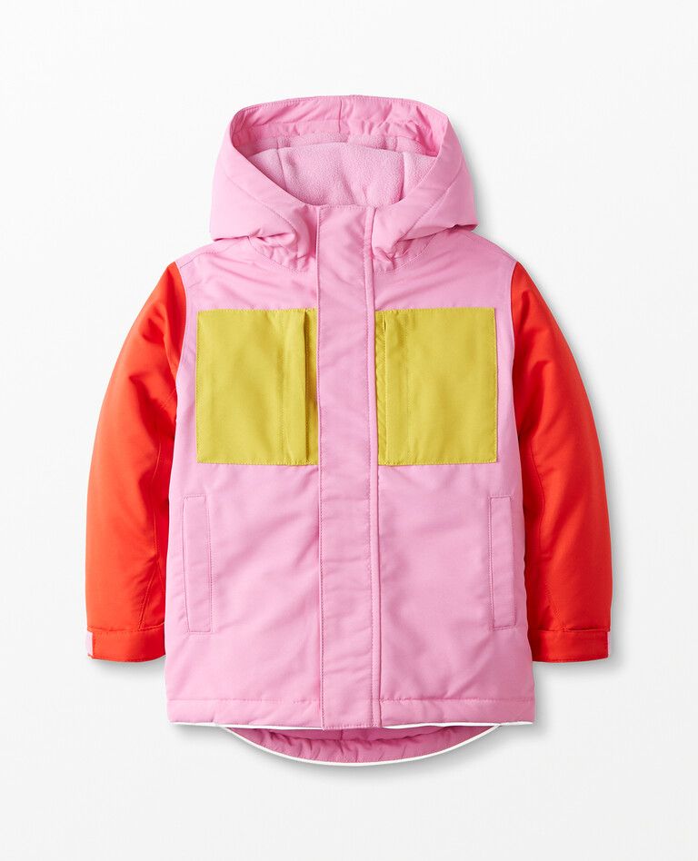 Colorblock Recycled Snow Jacket | Hanna Andersson