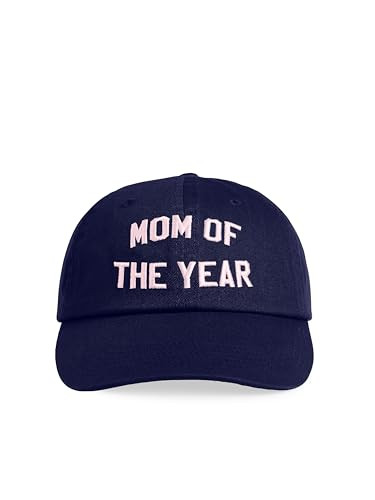 Favorite Daughter, Mom of The Year Baseball Hat, Navy/Light Pink, One Size | Amazon (US)