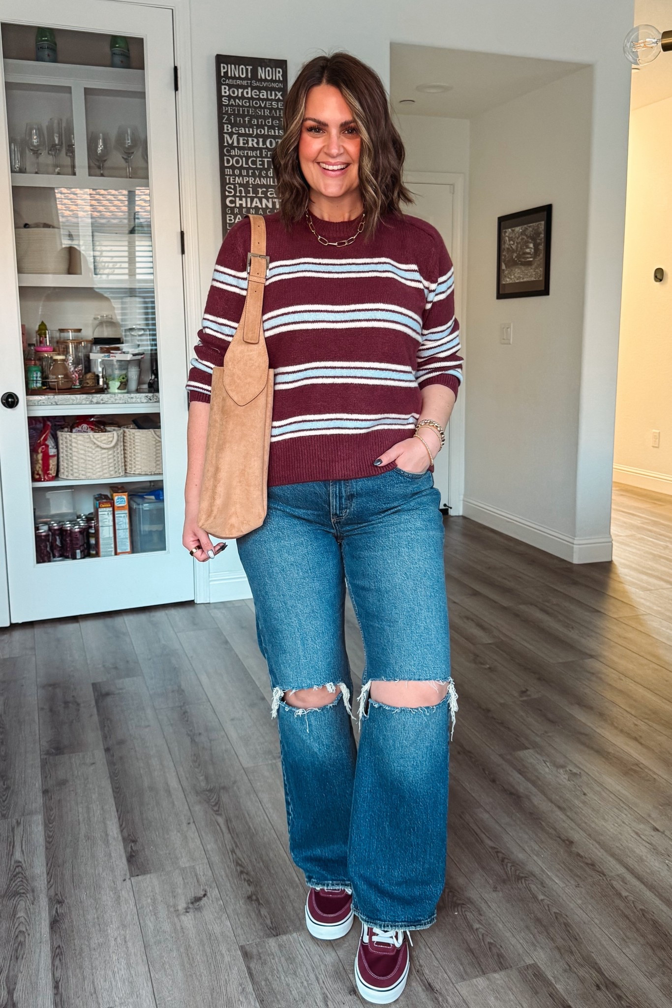 Elevated basics, midsize edition

Jeans, 31R (code DENIMAF)
Sweater, Size Down 1 to a medium 
Sneakers, true size 10
Bra, largee

Size 12, curvy denim, winter outfit, easy outfit, casual style 

#LTKOver40 #LTKootd #LTKMidsize