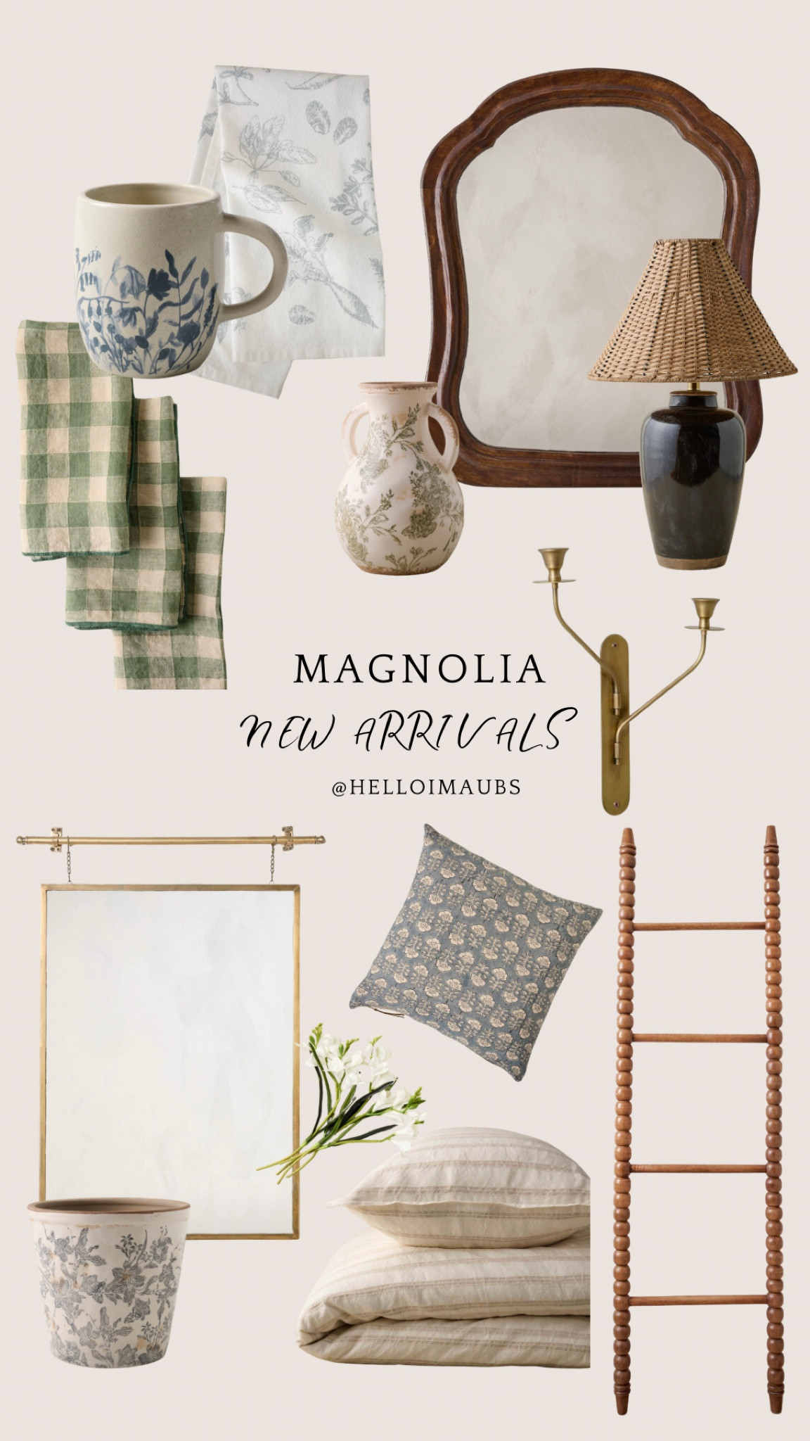 new arrivals from Magnolia that im loving for spring 😍🌼

#LTKhome #LTKSeasonal #LTKstyletip