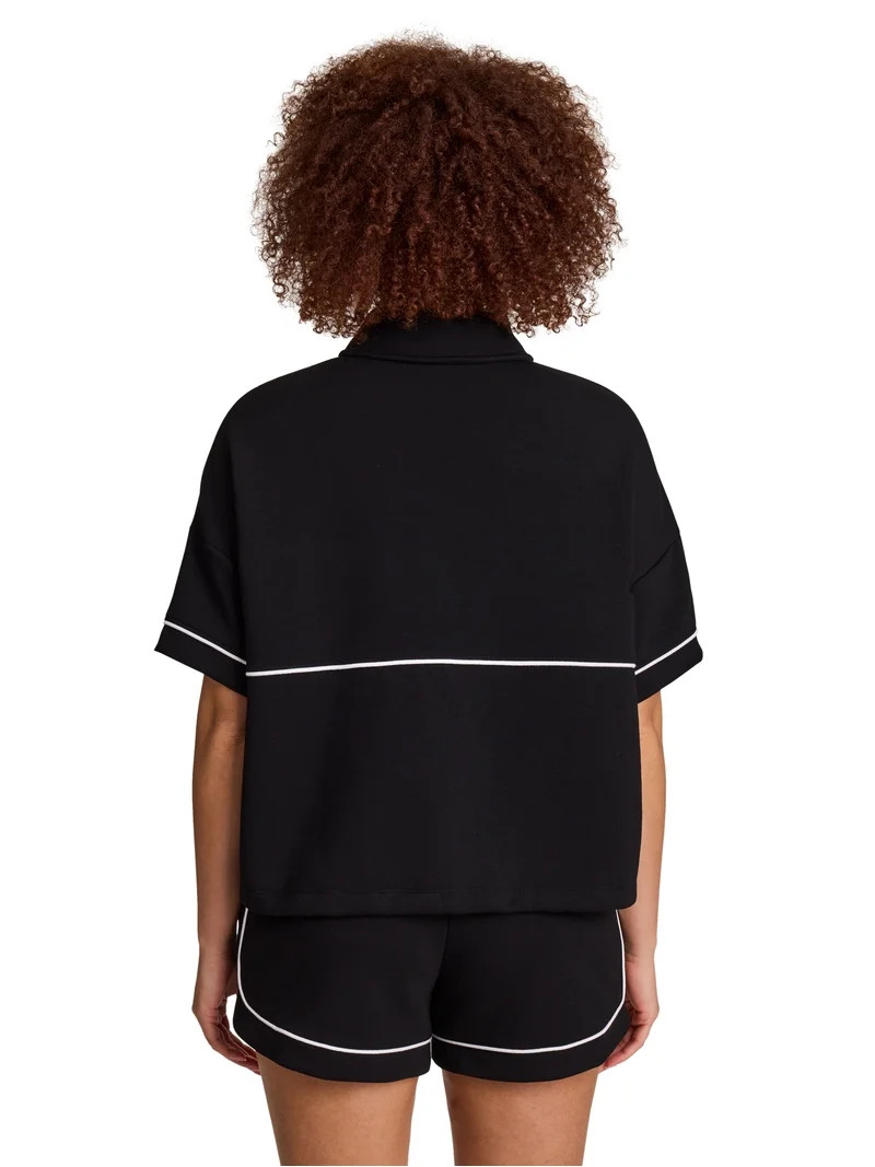 Reebok Women's and Women's Plus Team Player Short Sleeve Oversize Pullover, Sizes XS-4X | Walmart (US)