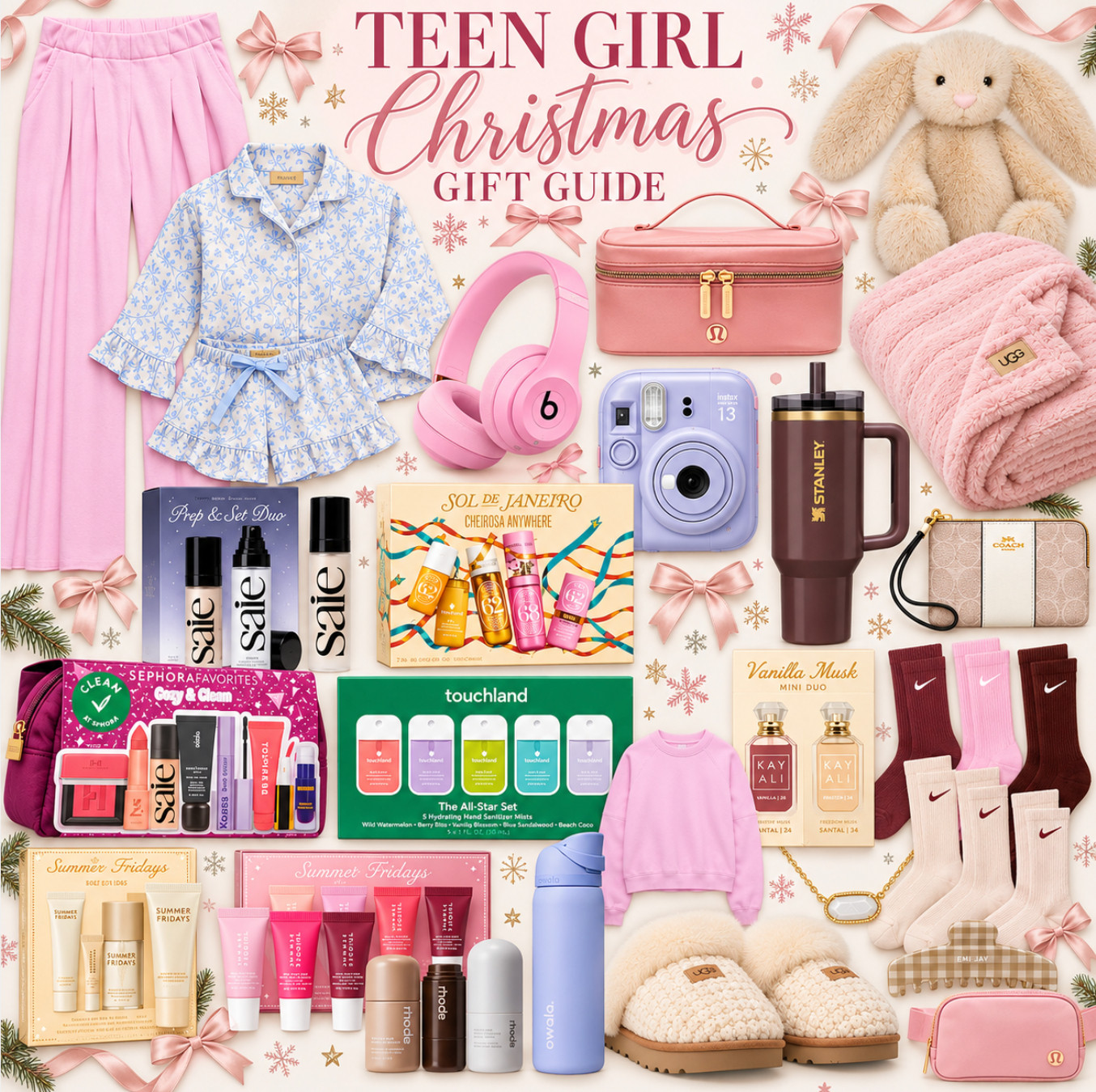 Teen girl Christmas gift guide!! Perfect if you don't know what to snag for your girls!!  

 