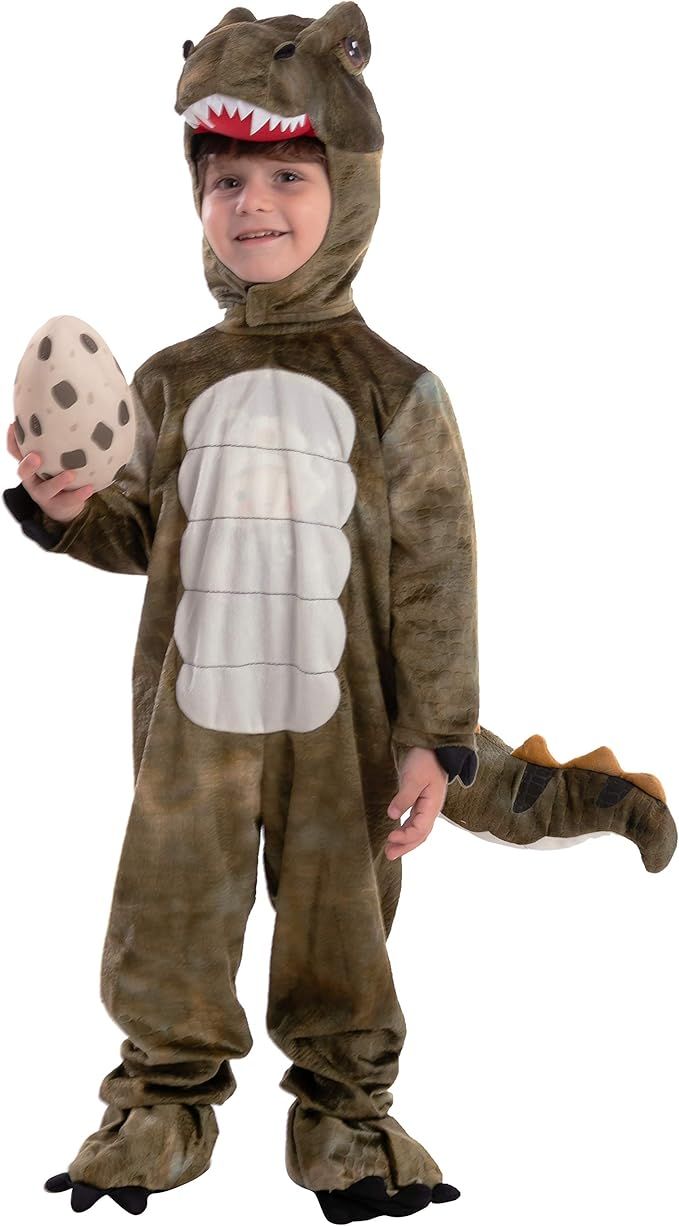 Child Unisex T-rex Realistic Dinosaur Costume for Halloween Child Dinosaur Dress Up Party, Role P... | Amazon (US)