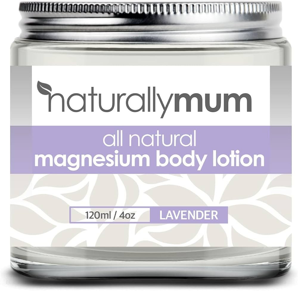 NaturallyMum Magnesium Body Lotion | Support for Restless Legs, Sleep, Heart, Bone, Nerve, Gut He... | Amazon (US)
