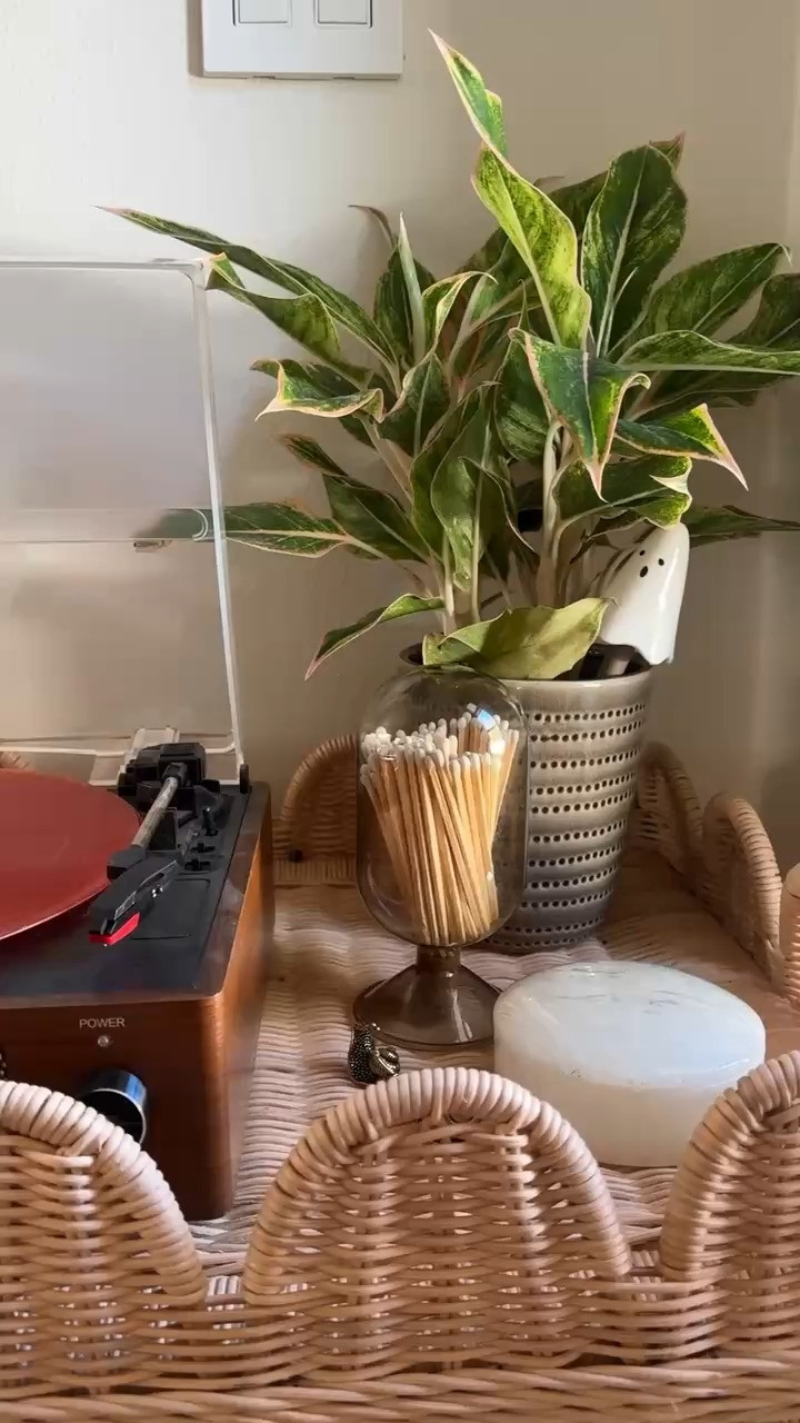 The joy this record player brings me is a wonder. It's one of those things that forces you to slow down and get cozy. I love it, this would make a great gift as well!  

 #LTKGiftGuide #LTKHome #LTKMens