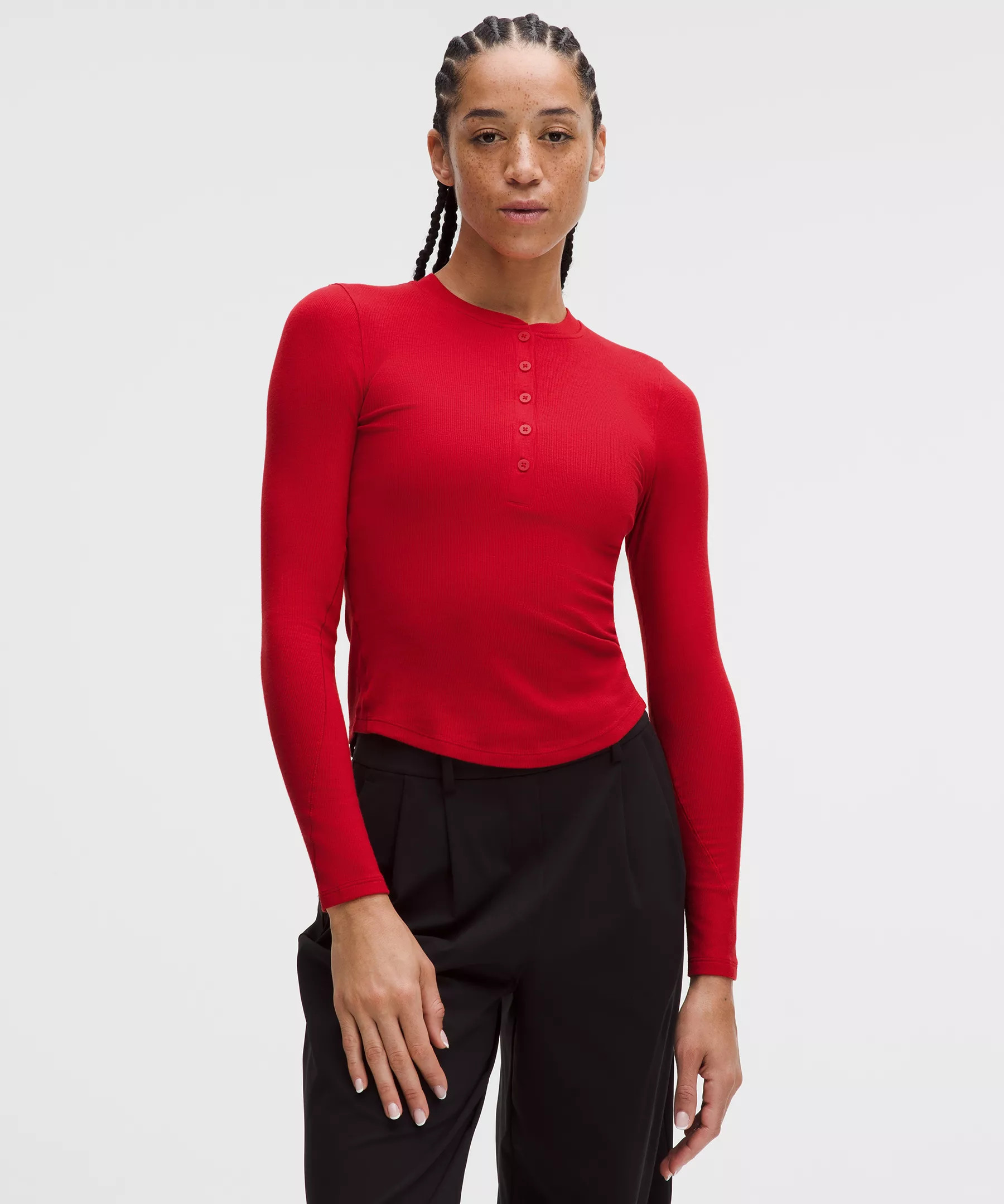 Hold Tight Long-Sleeve Henley | Lululemon (US)