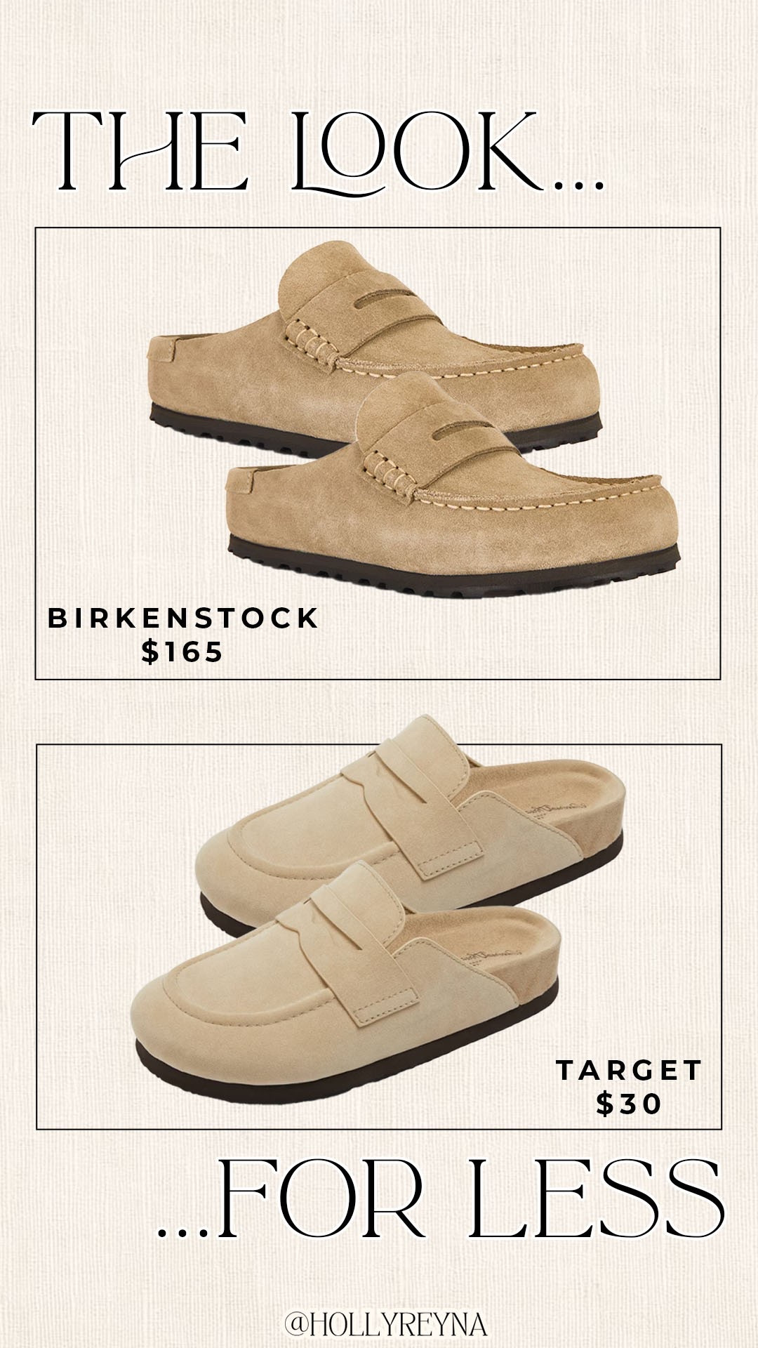 These $30 mule clogs look just like the $165 Birkenstock pair! A must have fall shoe!

#lookforless

Target finds. Target fashion. Target fall shoes.

#LTKootd #LTKSeasonal #LTKgrwm